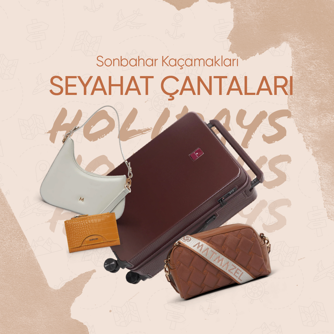 Seyahat Çantaları: Sonbahar Kaçamakları İçin İdeal Çanta Seçenekleri