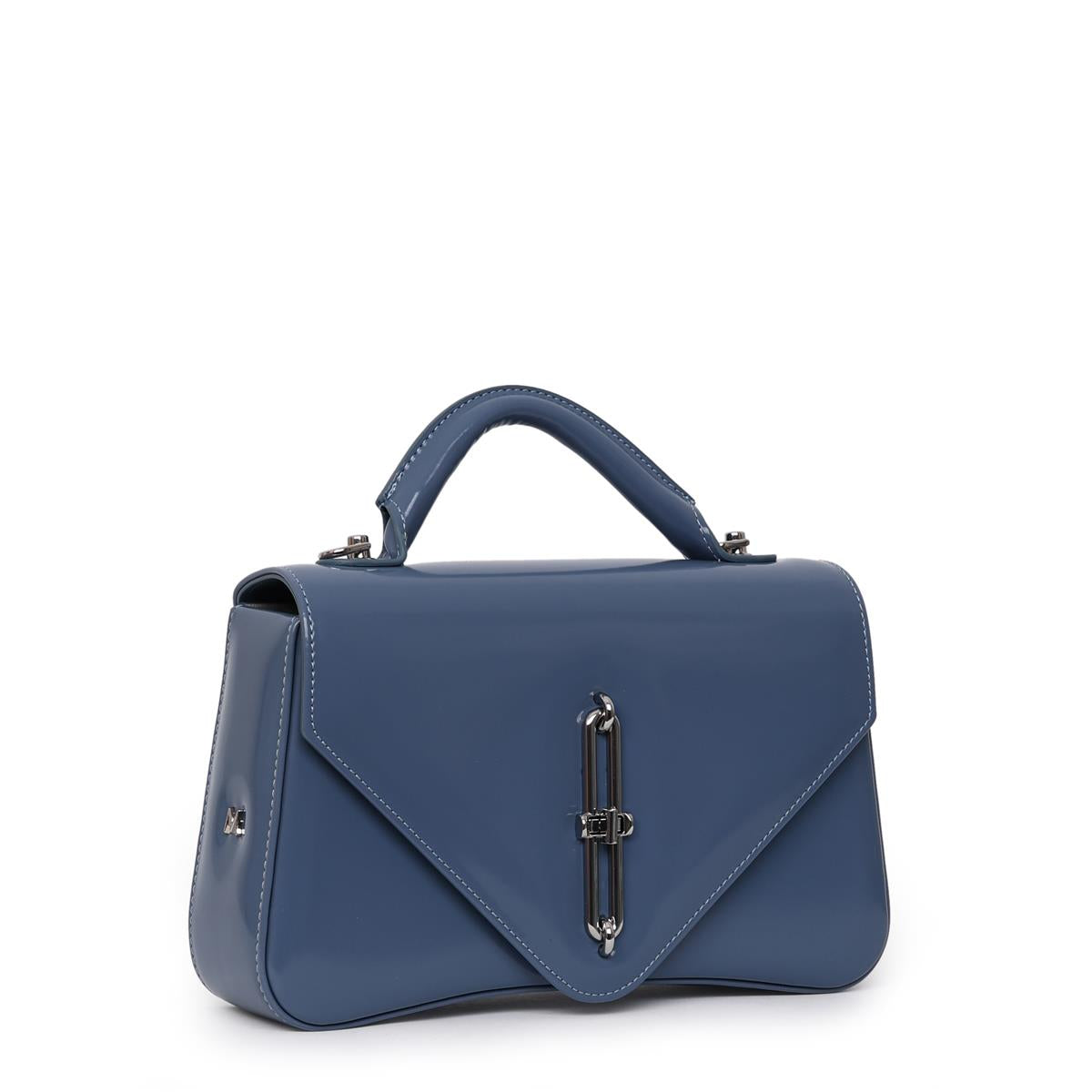 Matmazel Alkaid Mavi Kadın El ve Omuz Çantası