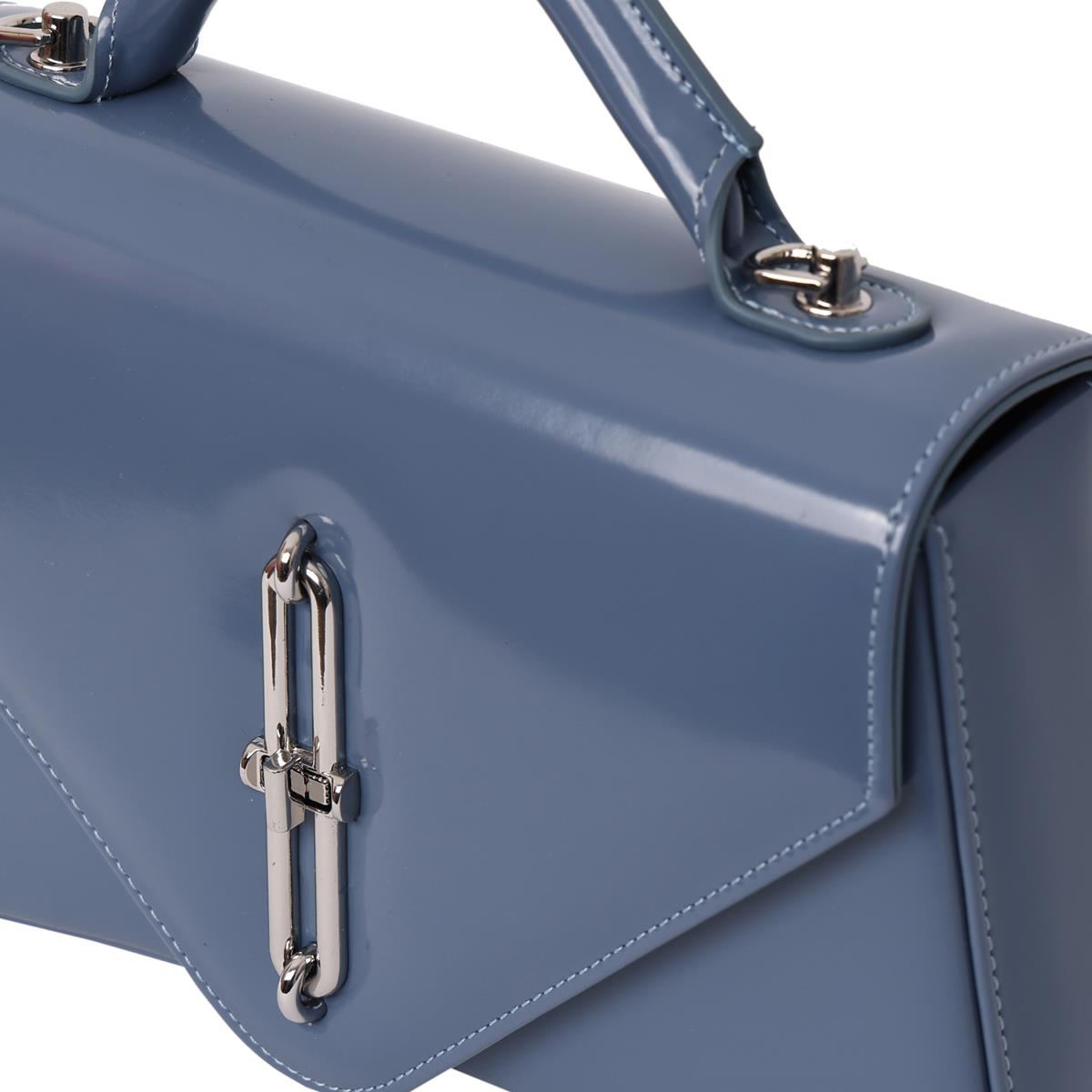 Matmazel Alkaid Mavi Kadın El ve Omuz Çantası