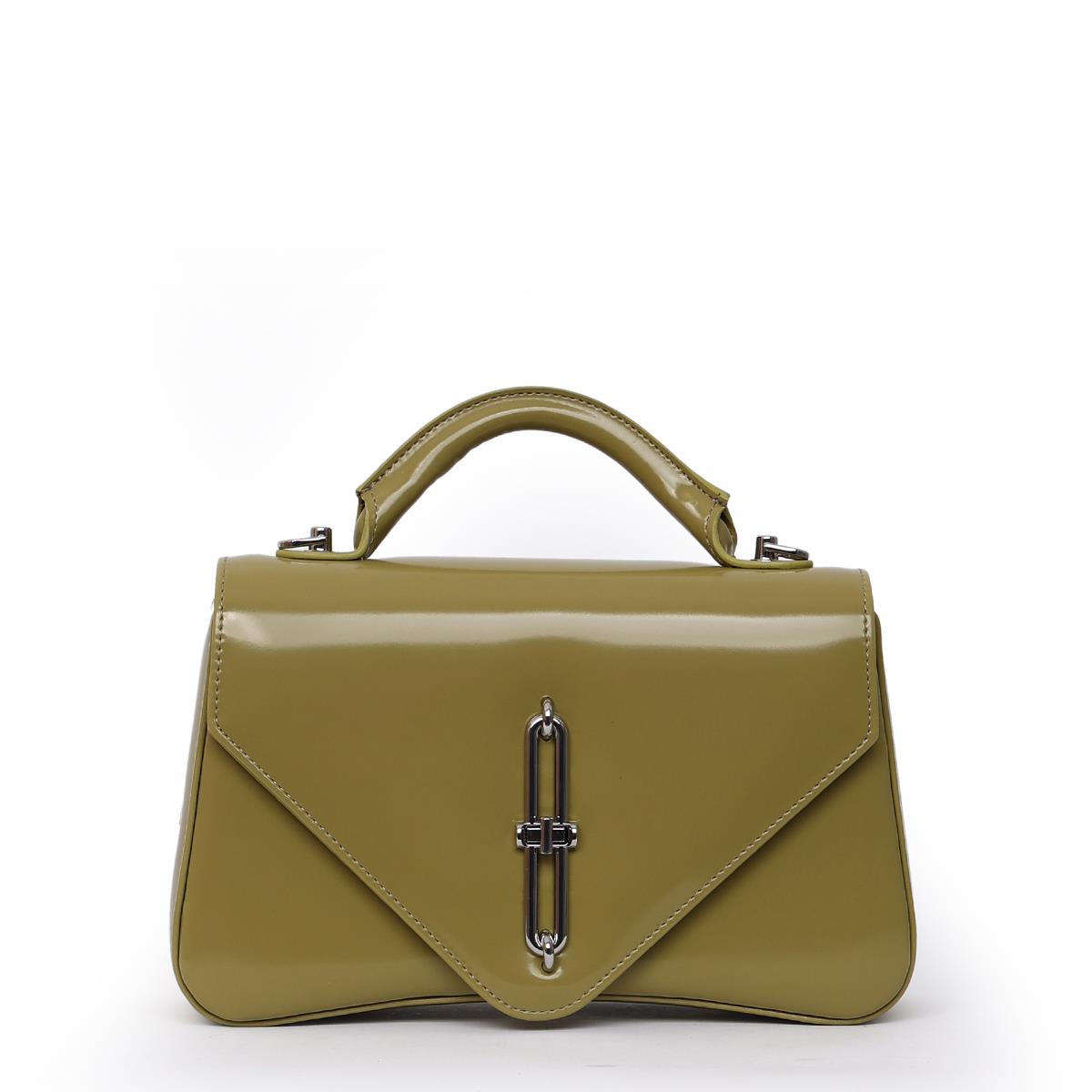 Matmazel Alkaid Yağ yeşili Kadın El ve Omuz Çantası Yağ Yeşili