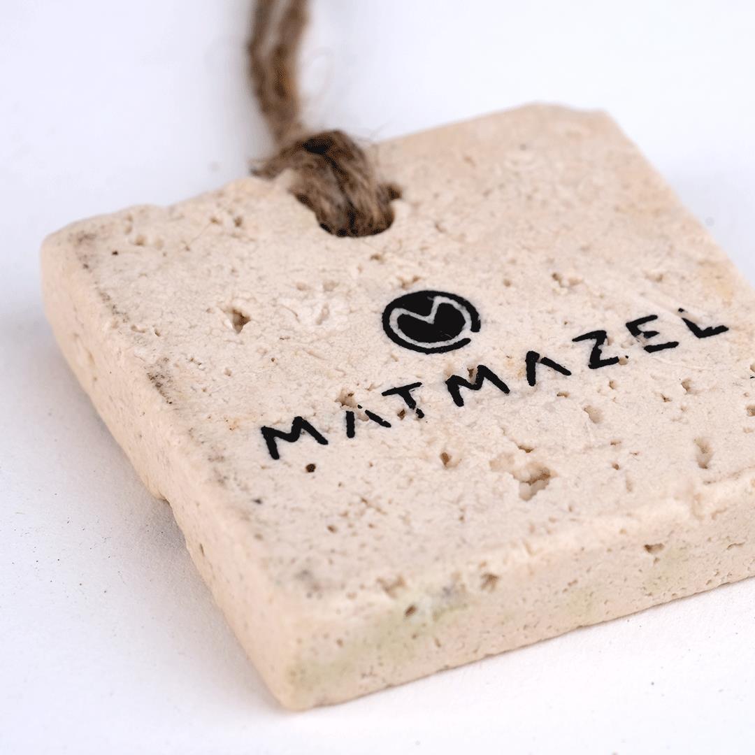 Matmazel-Amber Koku - Traverten Kare Kesim Vizon