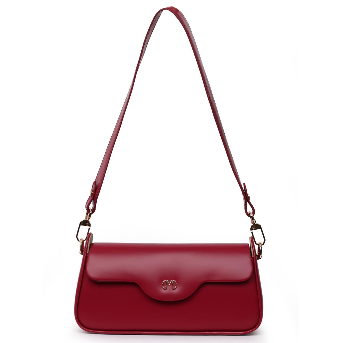 Matmazel Aureus Vişne Kadın Omuz Çantası