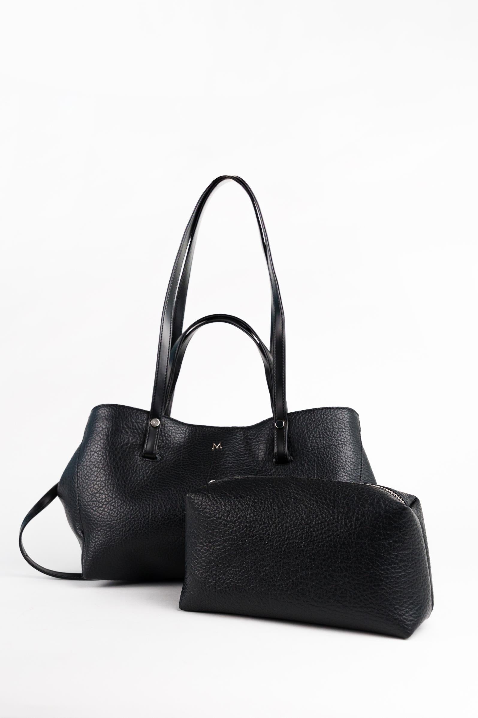 Matmazel Calena Siyah Kadın El ve Omuz Çantası