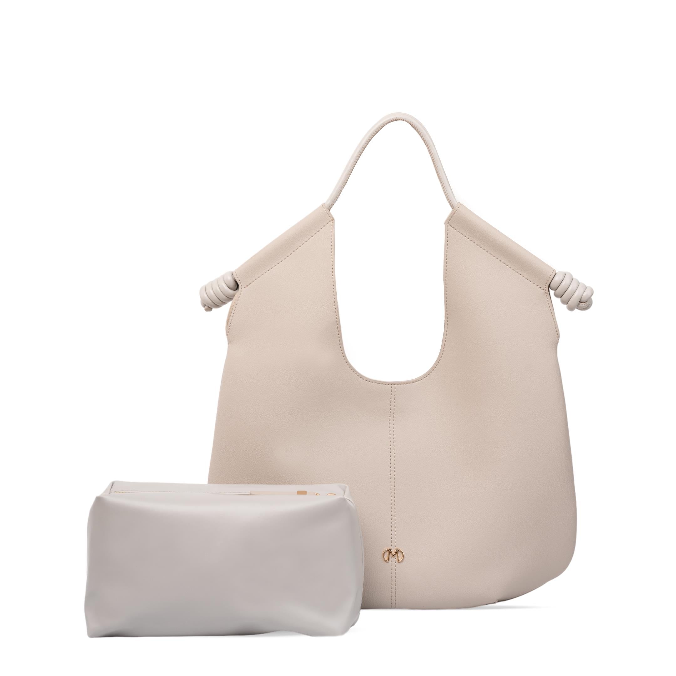 Matmazel Canticum Gri Omuz Kadın Çantası