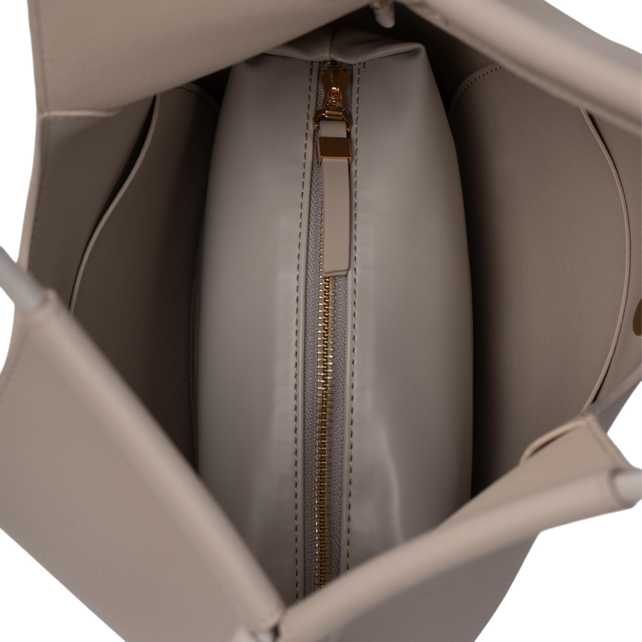 Matmazel Canticum Gri Omuz Kadın Çantası