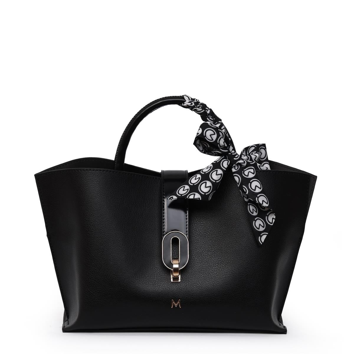 Matmazel Cursus Siyah Kadın El ve Omuz Çantası Siyah