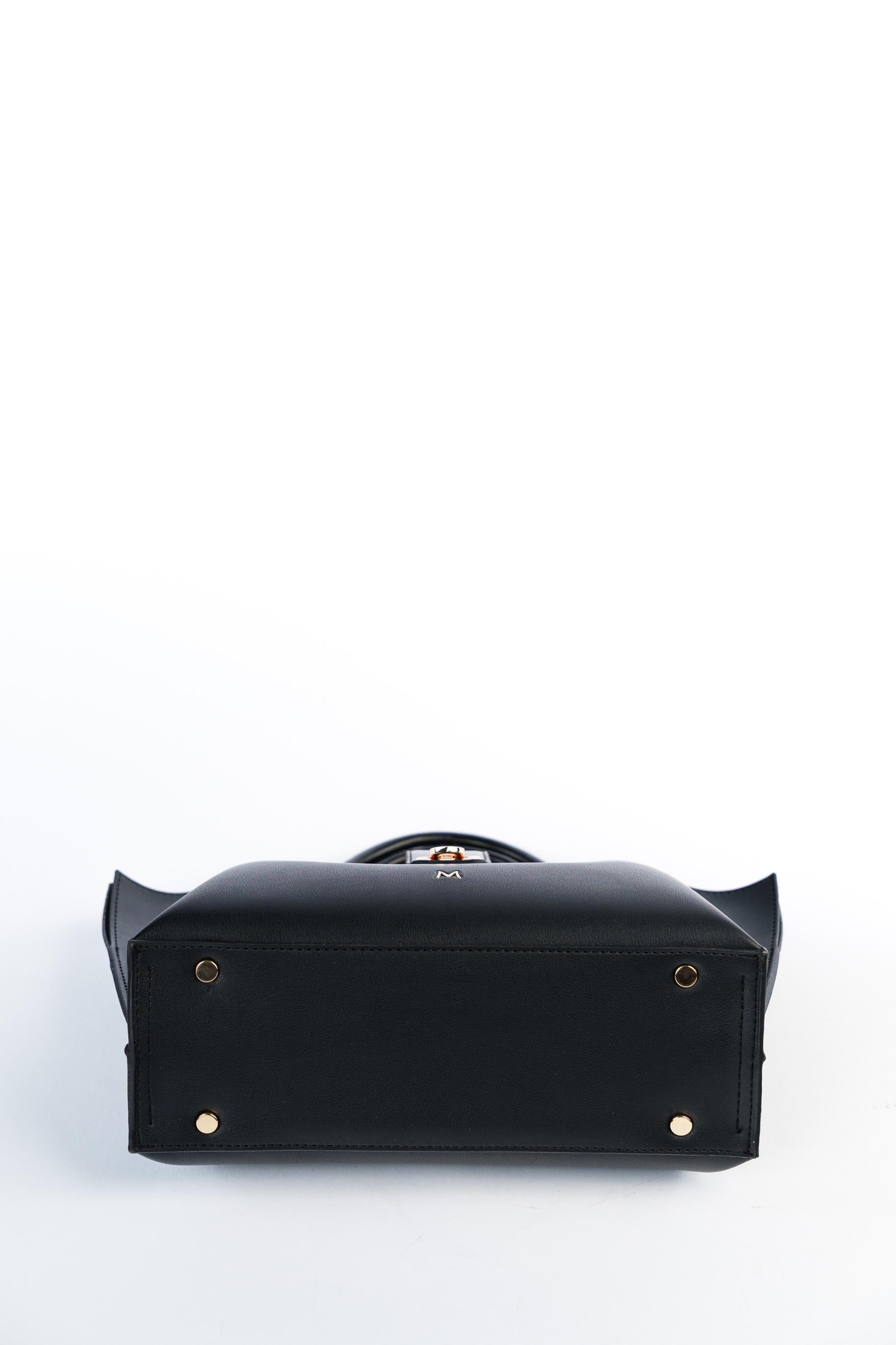 Matmazel Cursus Siyah Kadın El ve Omuz Çantası