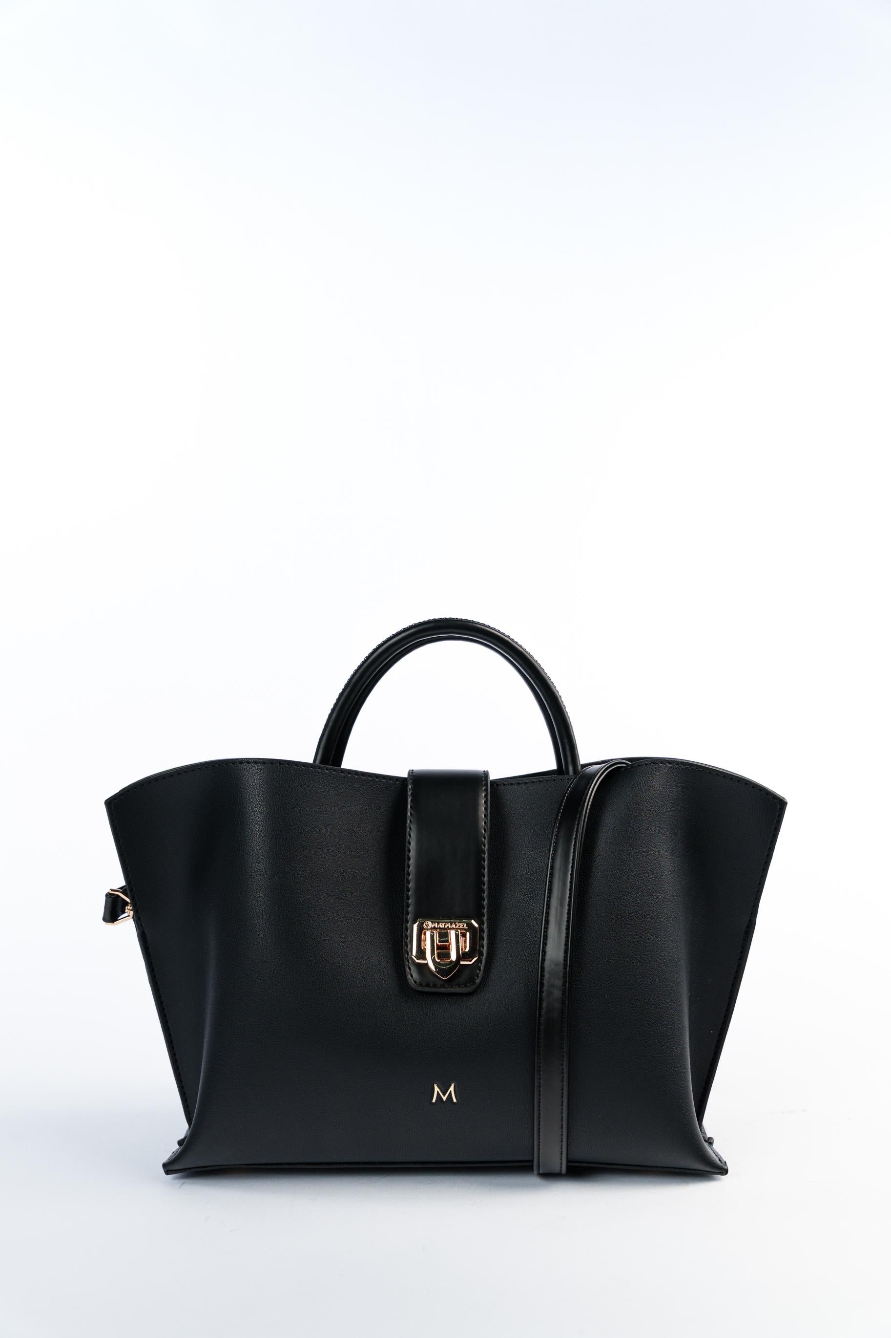 Matmazel Cursus Siyah Kadın El ve Omuz Çantası