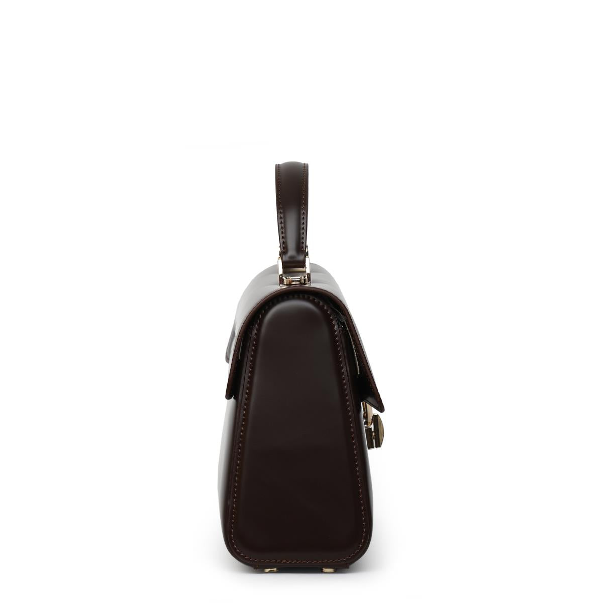 Matmazel Dezy Koyu Kahve Kadın El ve Omuz Çantası