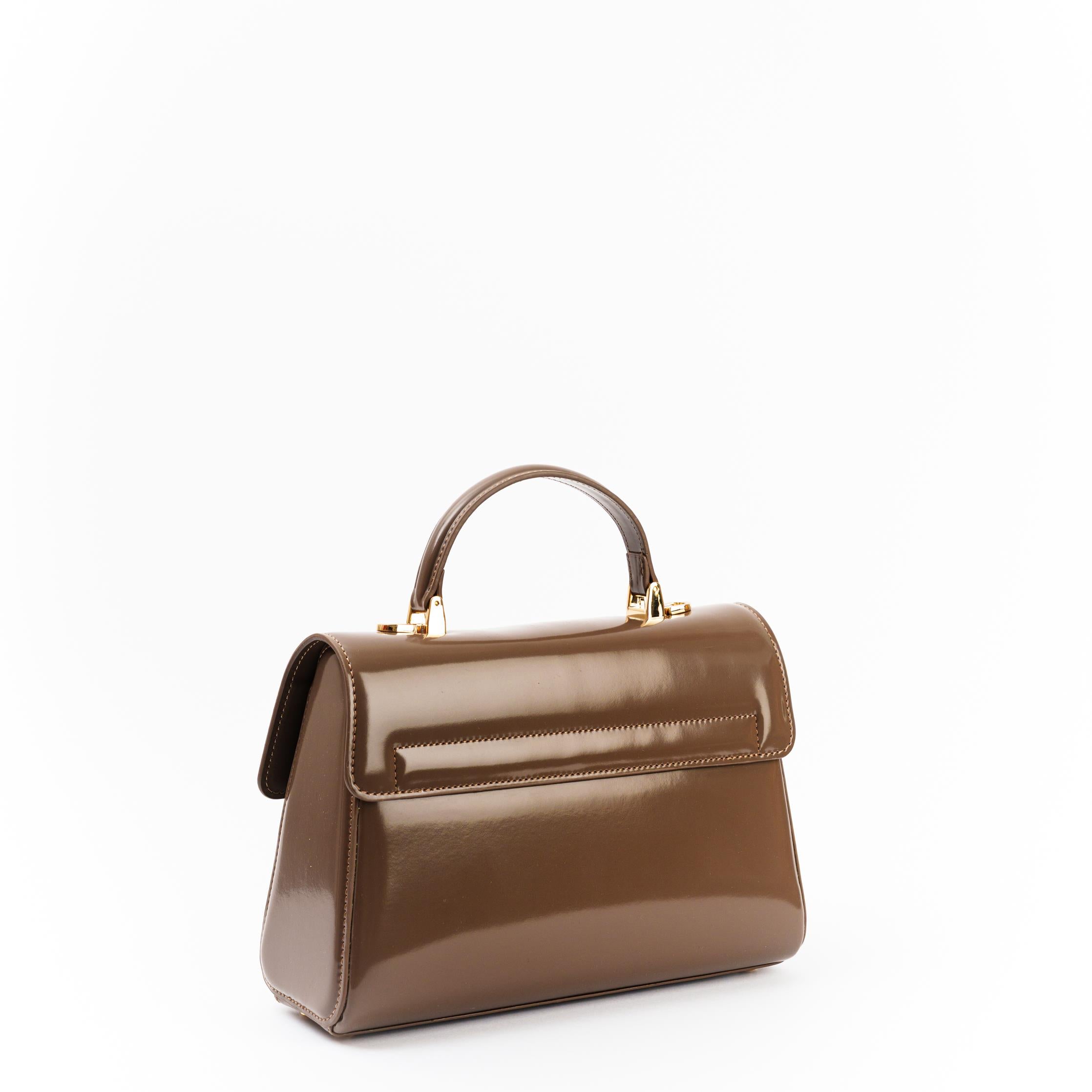 Matmazel Dezy Vizon Kadın El ve Omuz Çantası