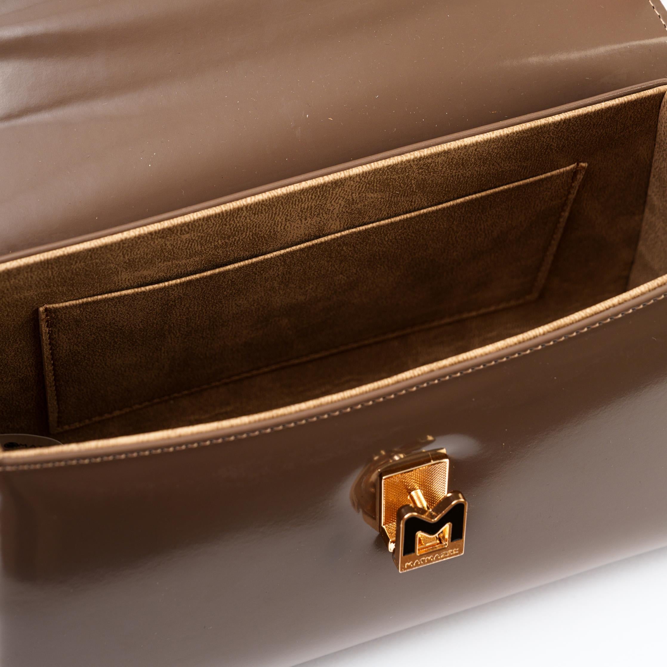 Matmazel Dezy Vizon Kadın El ve Omuz Çantası Vizon