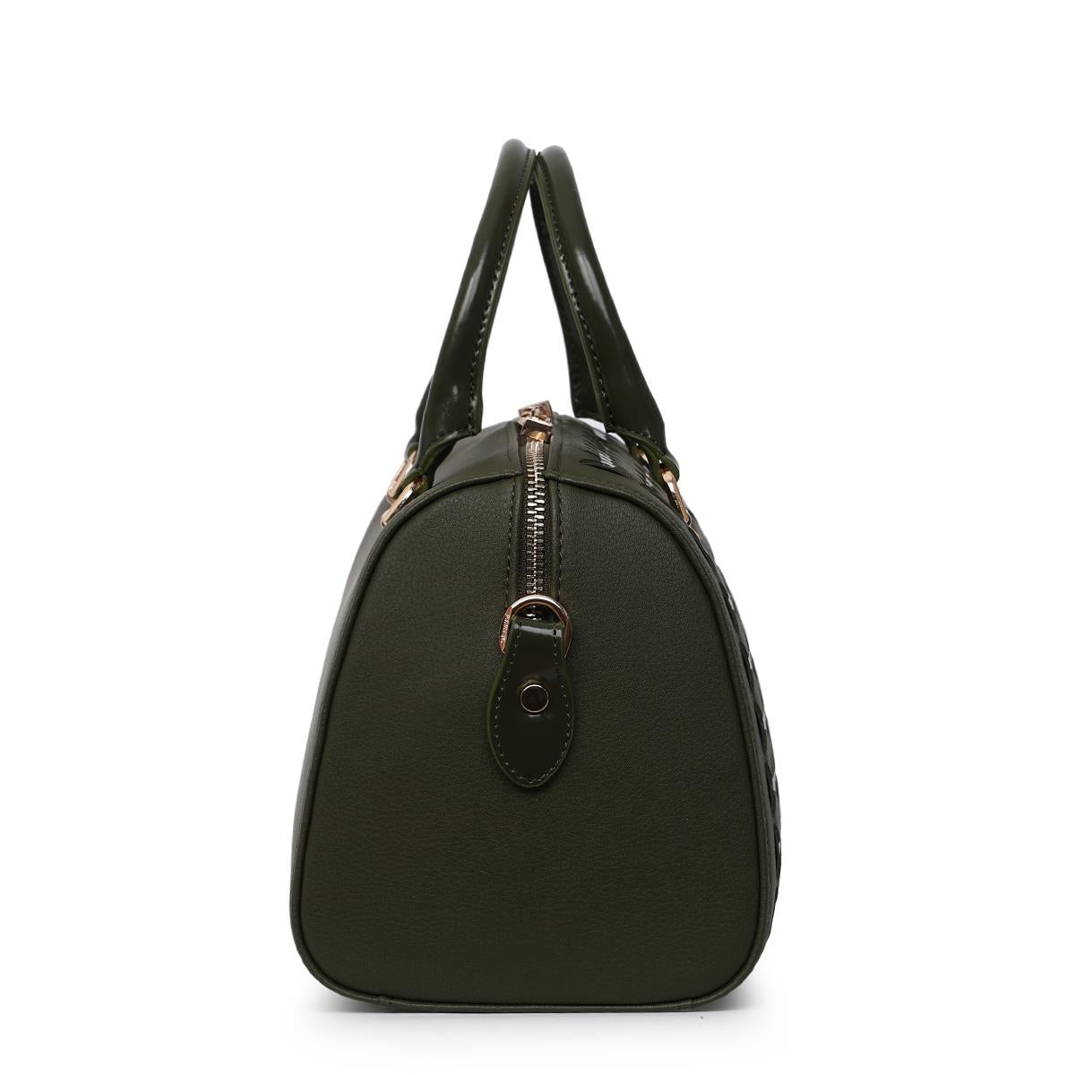 Matmazel Dheneb Haki Kadın El ve Omuz Çantası