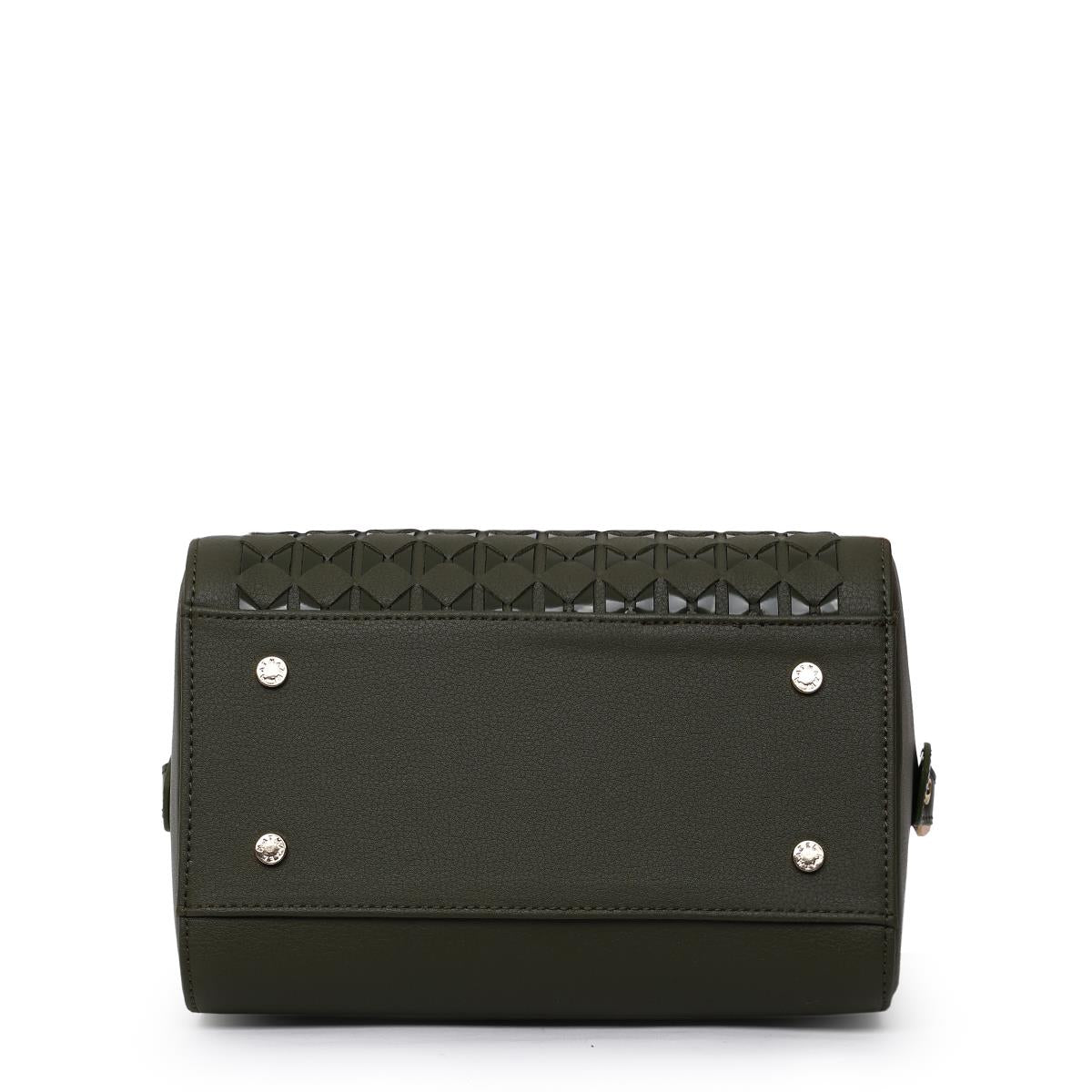 Matmazel Dheneb Haki Kadın El ve Omuz Çantası