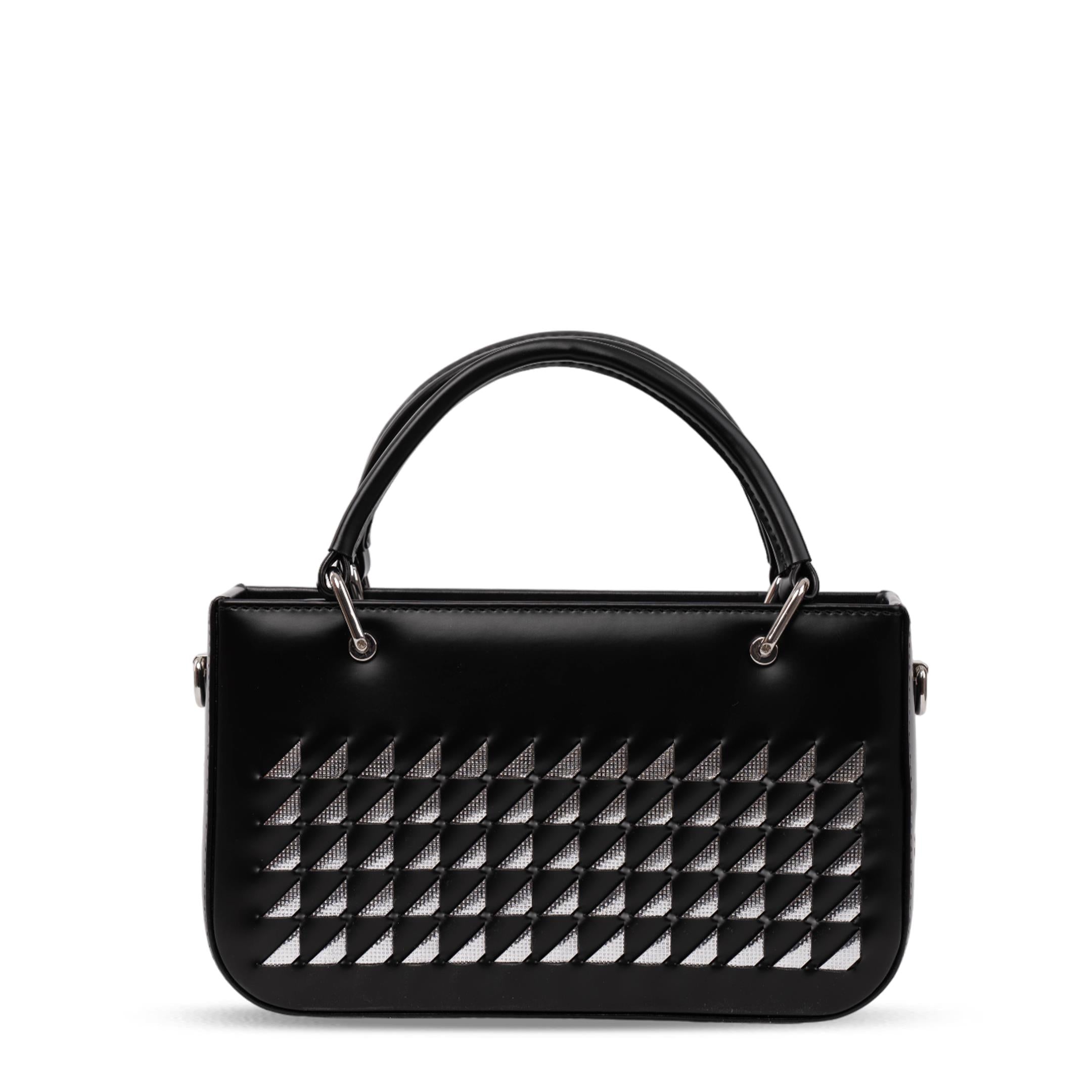 Matmazel Dhira Siyah El ve Omuz Kadın Çantası