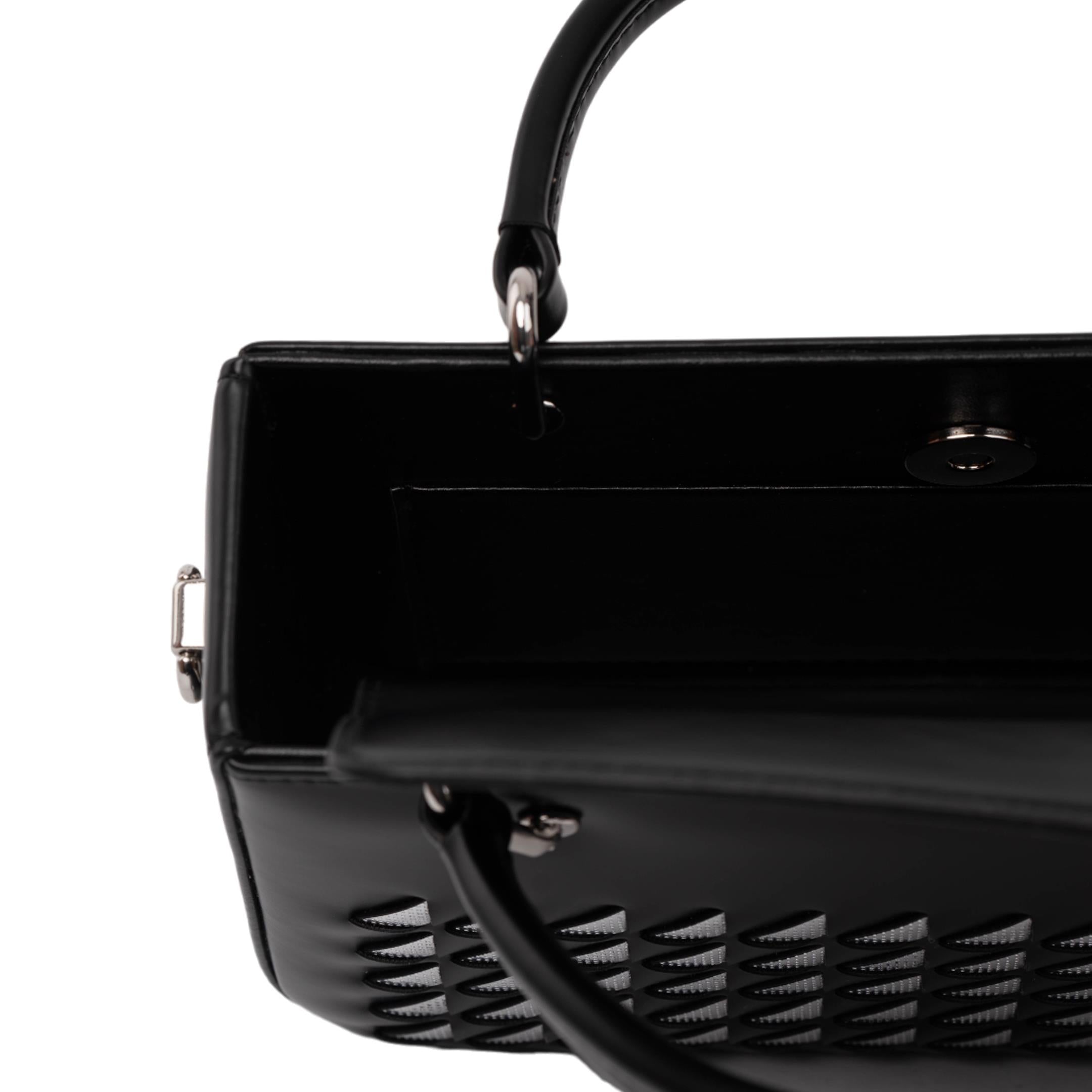 Matmazel Dhira Siyah El ve Omuz Kadın Çantası