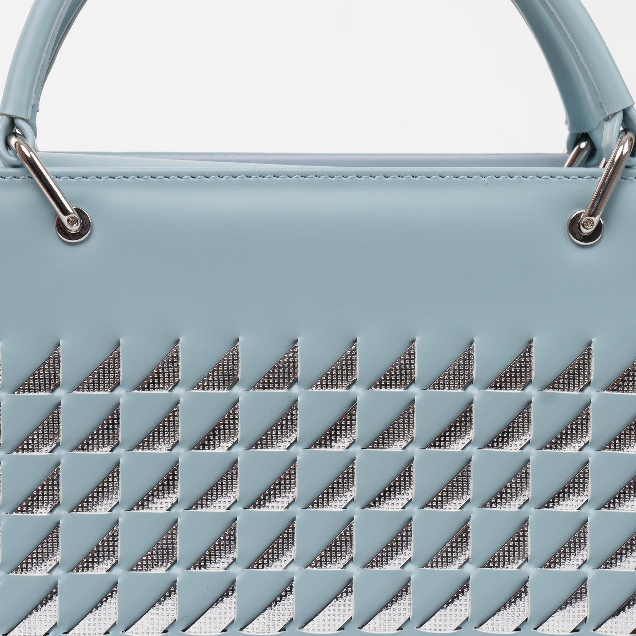 Matmazel Dhira Mavi Kadın El ve Omuz Çantası