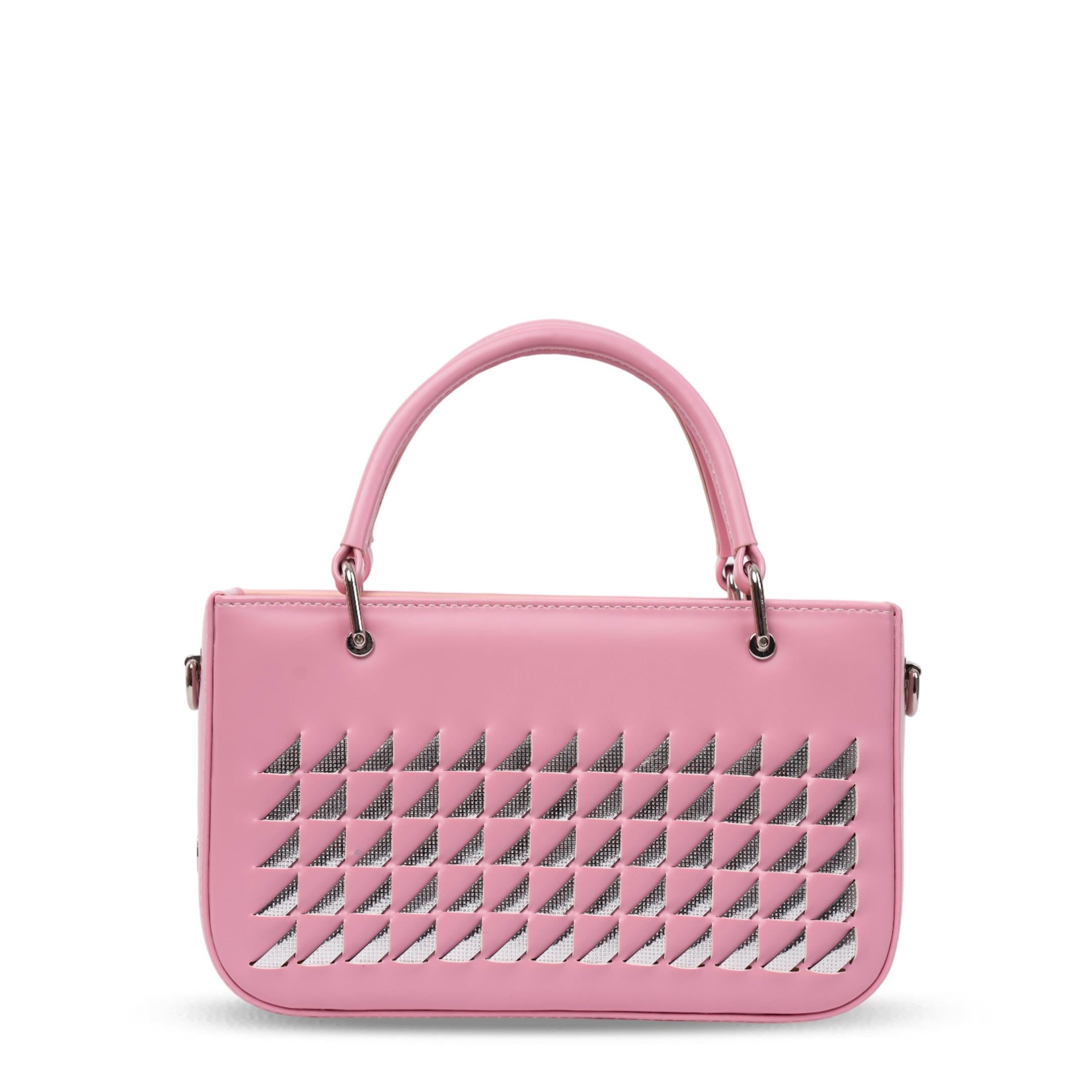 Matmazel Dhira Pembe Kadın El ve Omuz Çantası Pembe