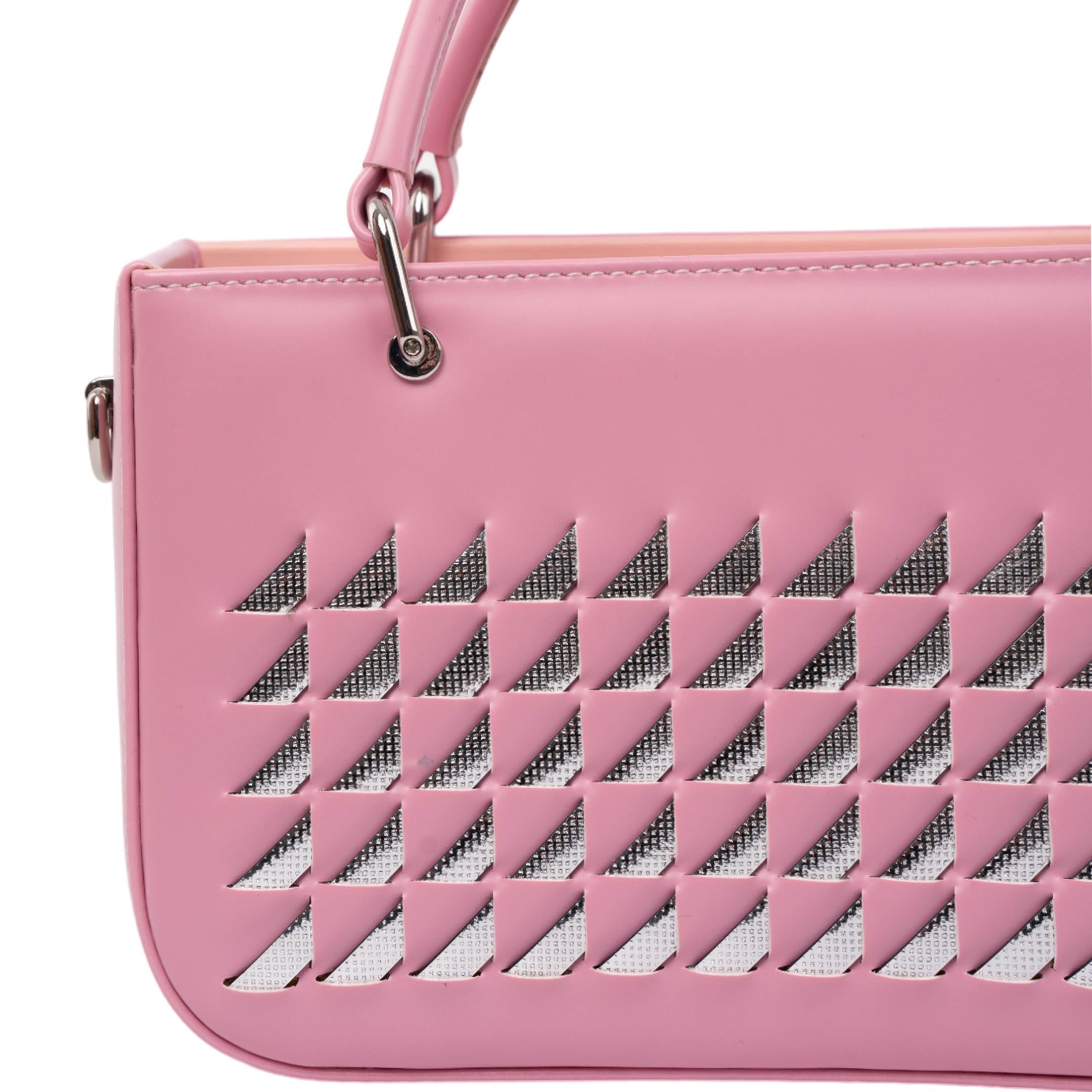 Matmazel Dhira Pembe Kadın El ve Omuz Çantası