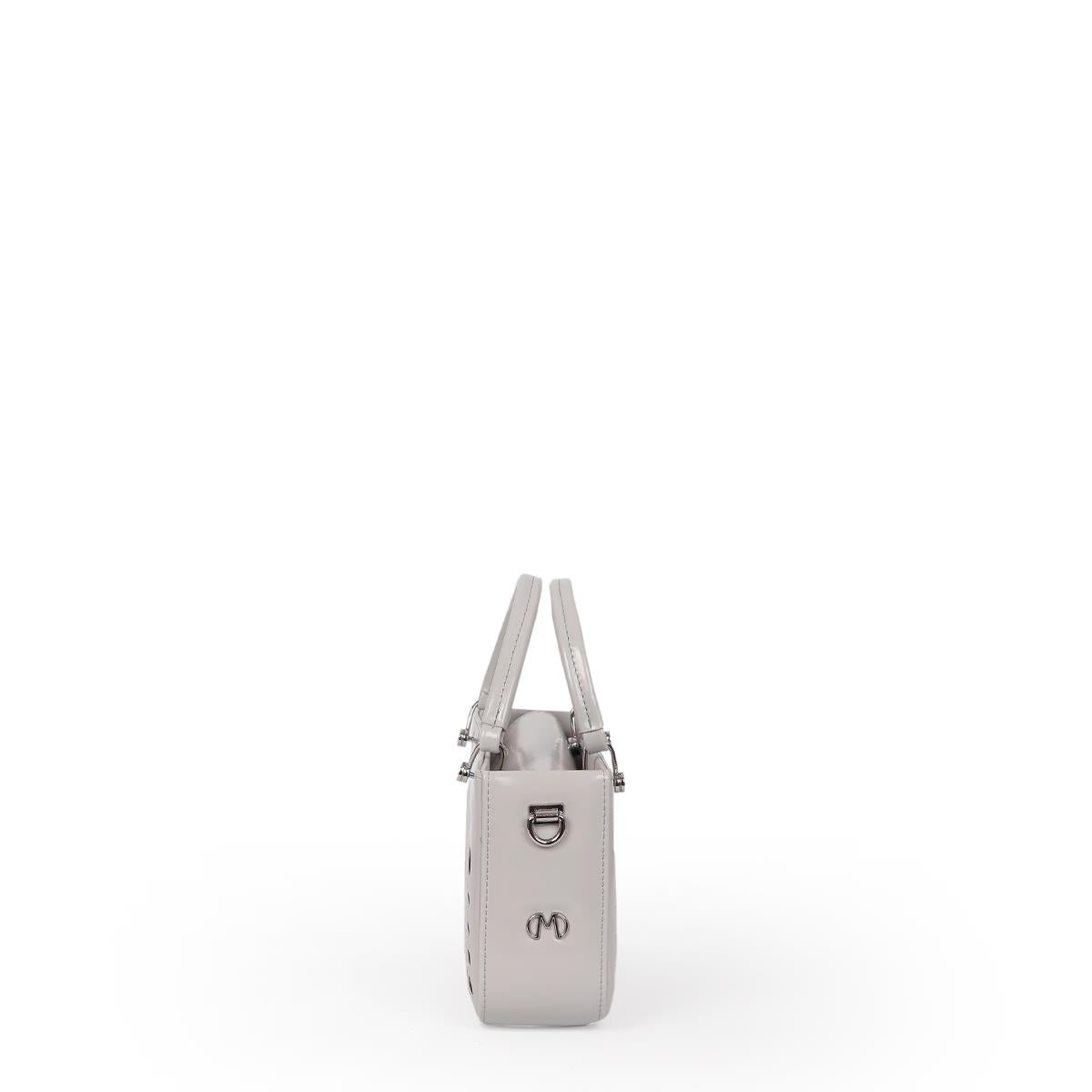 Matmazel Dhira Gri El ve Omuz Kadın Çantası