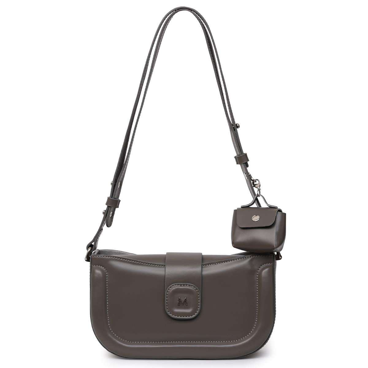 Matmazel Elation Gri Kadın Omuz Çantası Gri