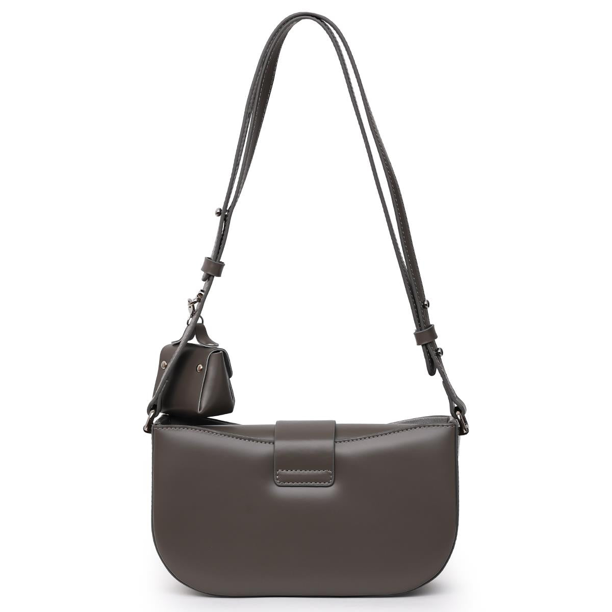 Matmazel Elation Gri Kadın Omuz Çantası