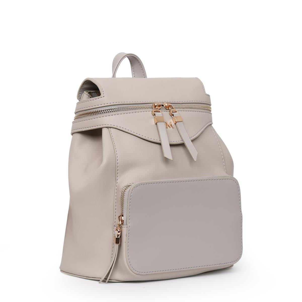 Matmazel Erisse Gri Kadın Sırt Çantası