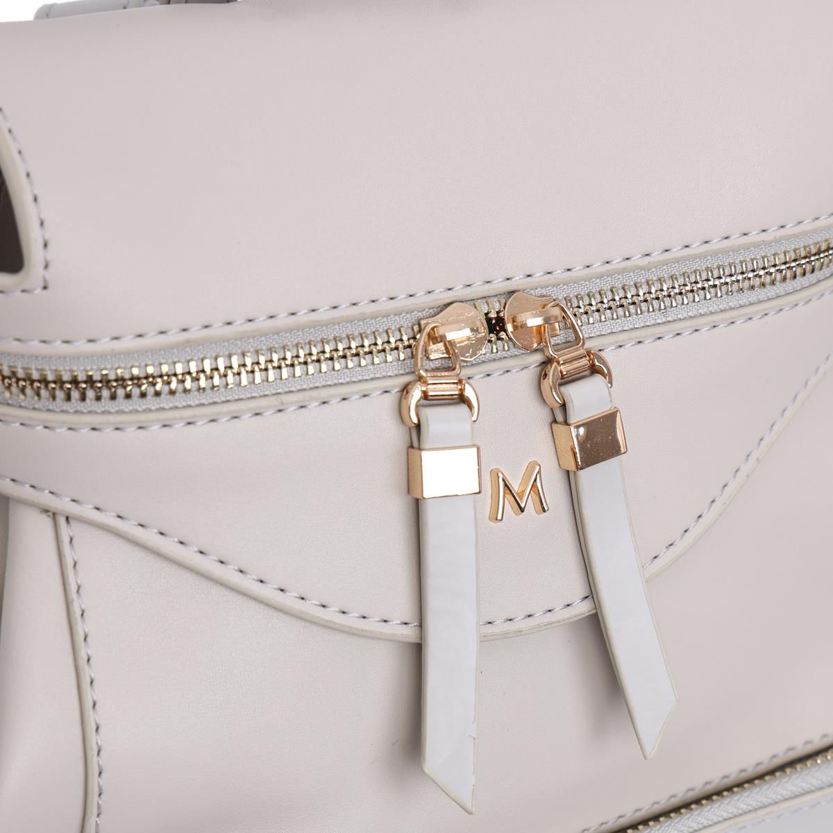 Matmazel Erisse Gri Kadın Sırt Çantası