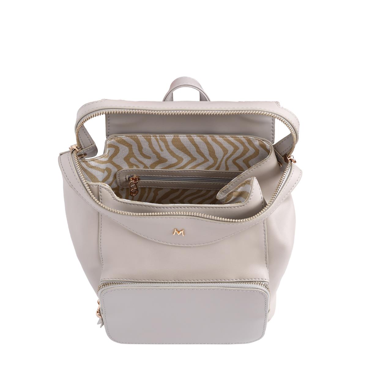 Matmazel Erisse Gri Kadın Sırt Çantası