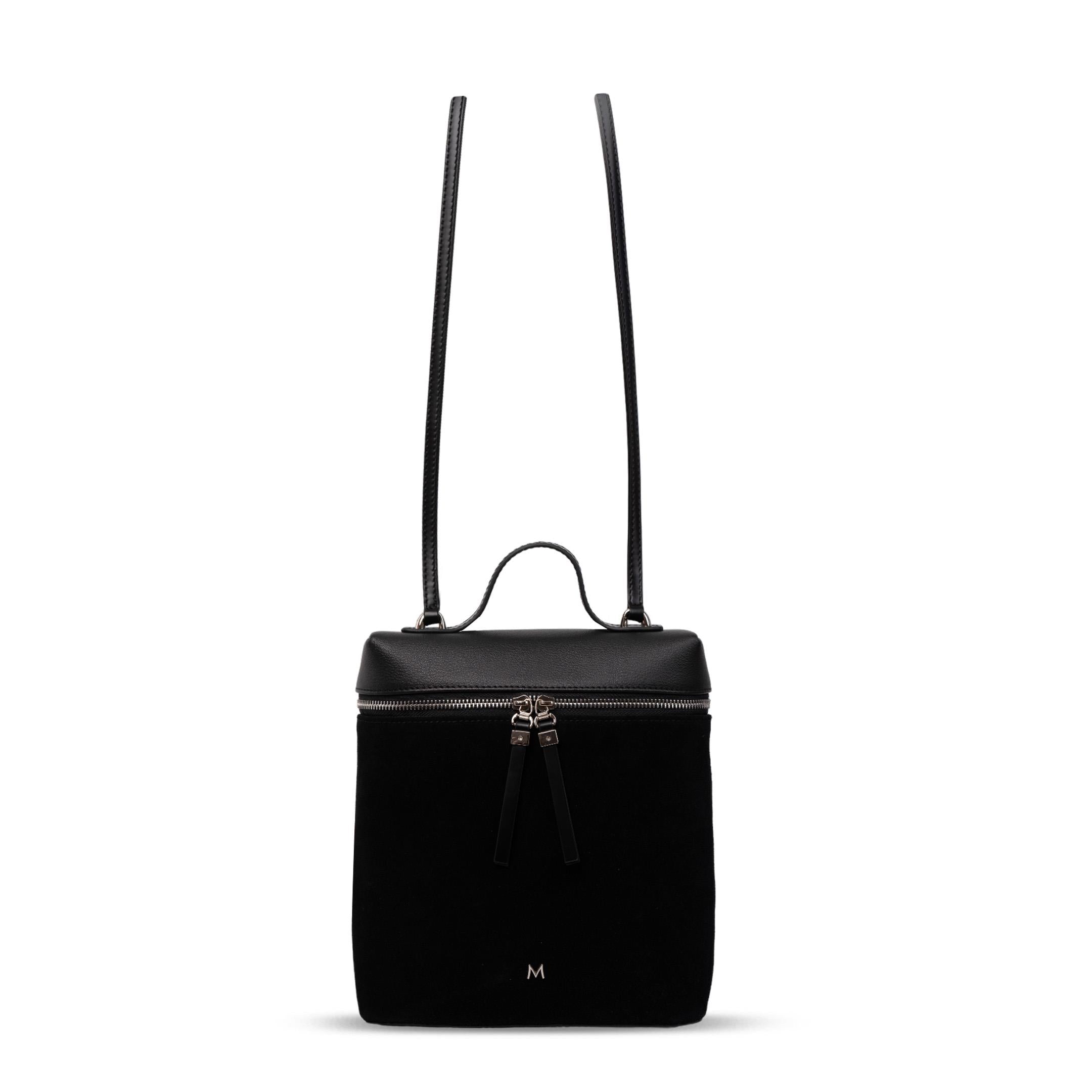 Matmazel Faiza Siyah Sırt Kadın Çantası