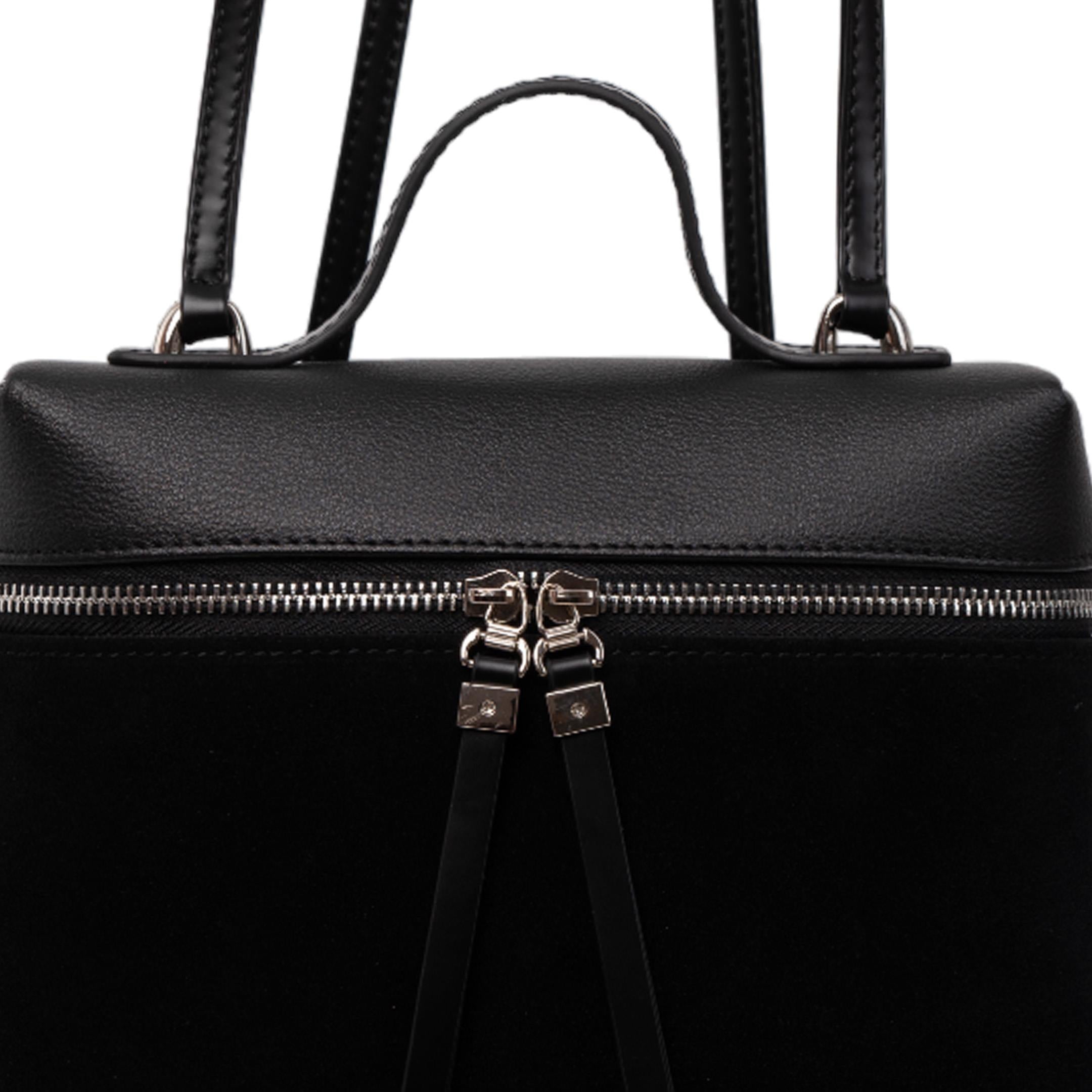 Matmazel Faiza Siyah Sırt Kadın Çantası