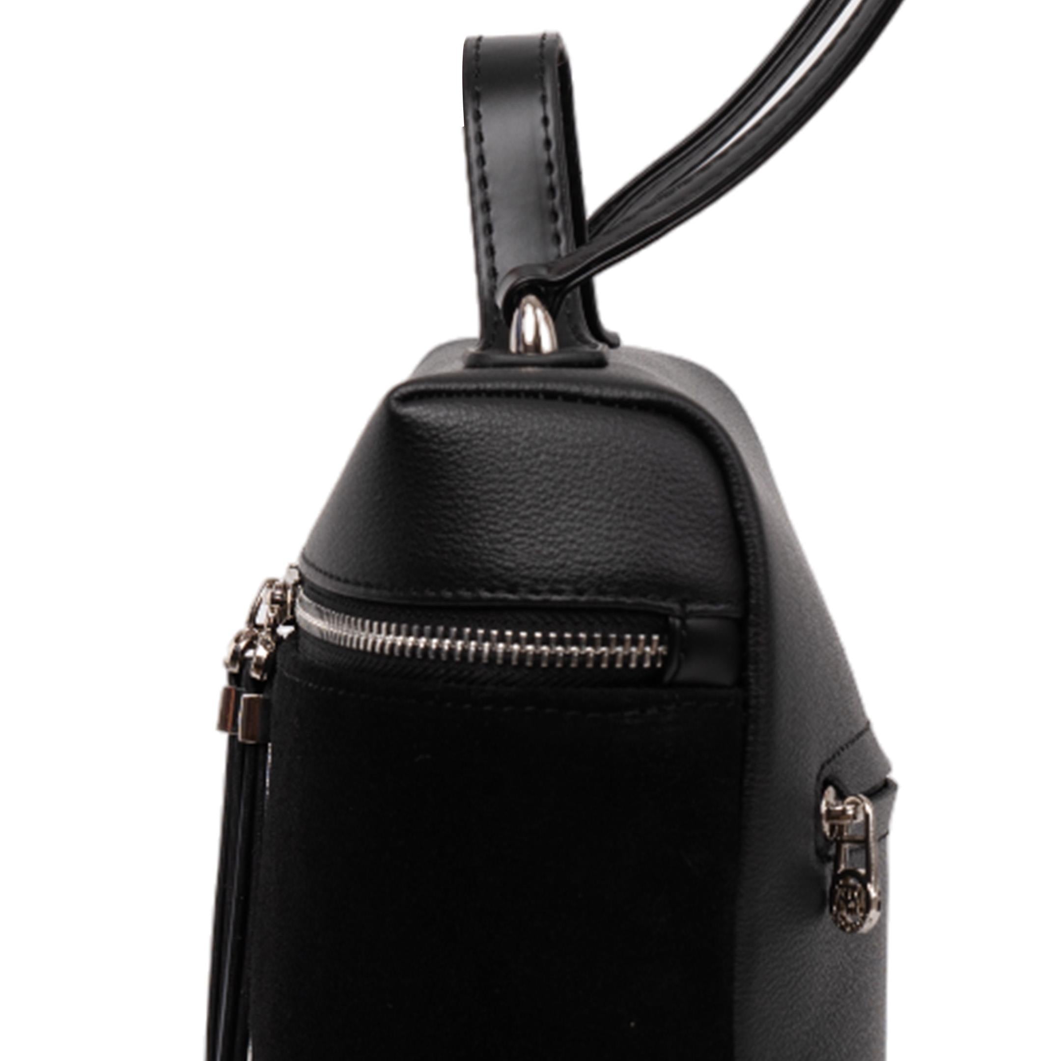 Matmazel Faiza Siyah Sırt Kadın Çantası