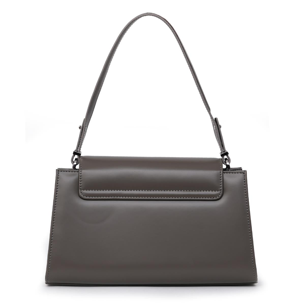 Matmazel Gacrux Gri Kadın El ve Omuz Çantası