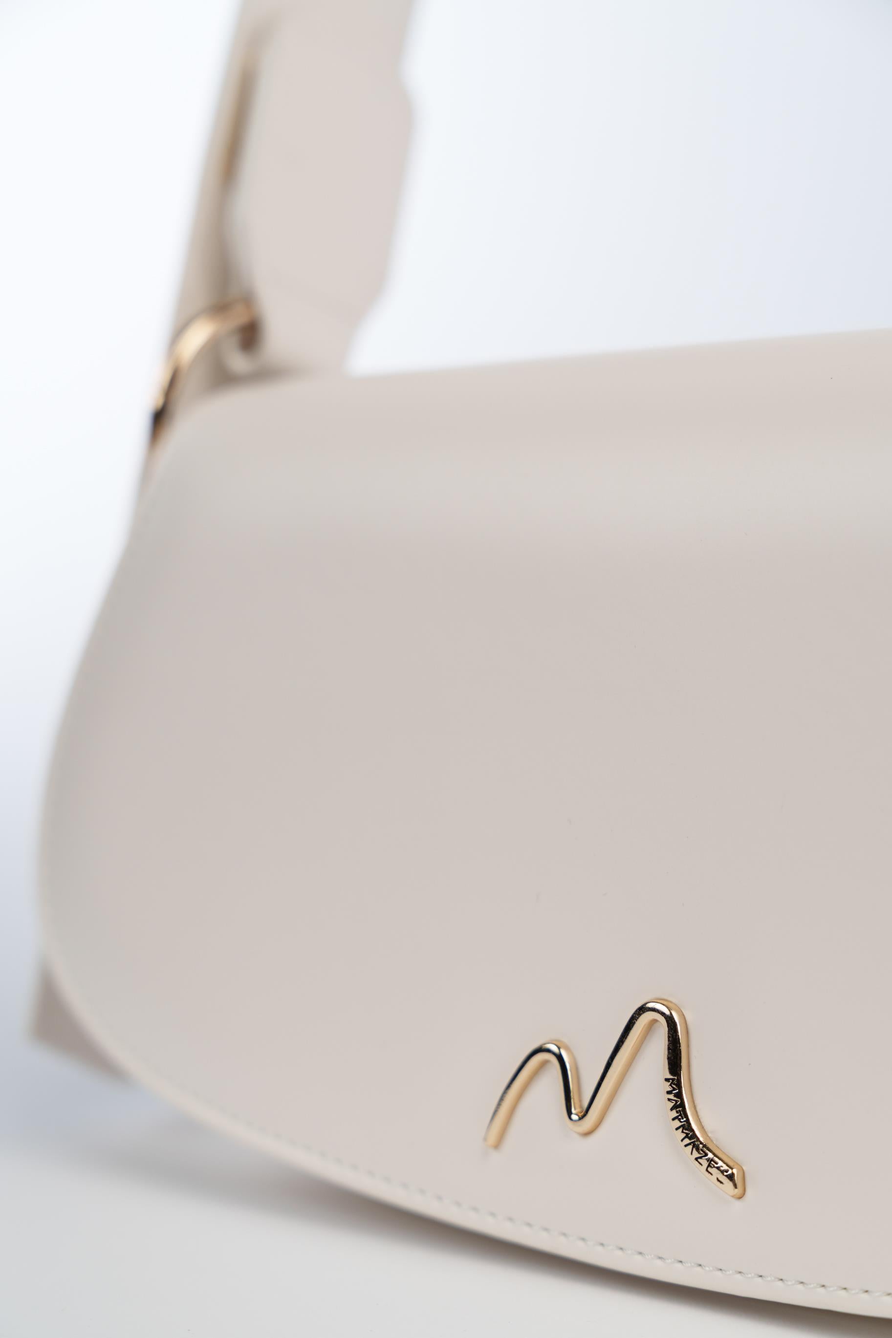 Matmazel Ginny Buz Beyazı Kadın Omuz Çantası