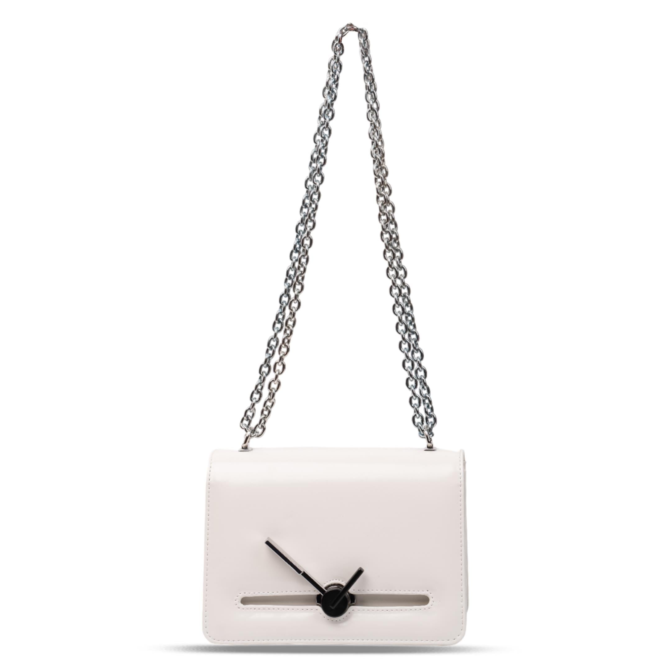 Matmazel Gutta Beyaz Omuz Kadın Çantası