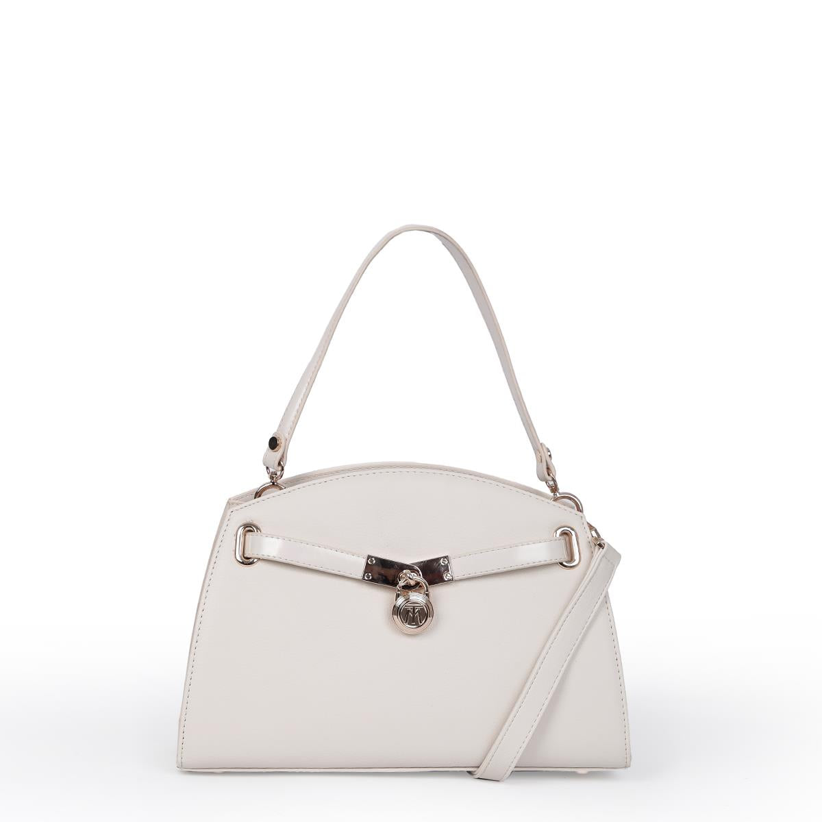 Matmazel Lagina Bej Kadın El ve Omuz Çantası Bej