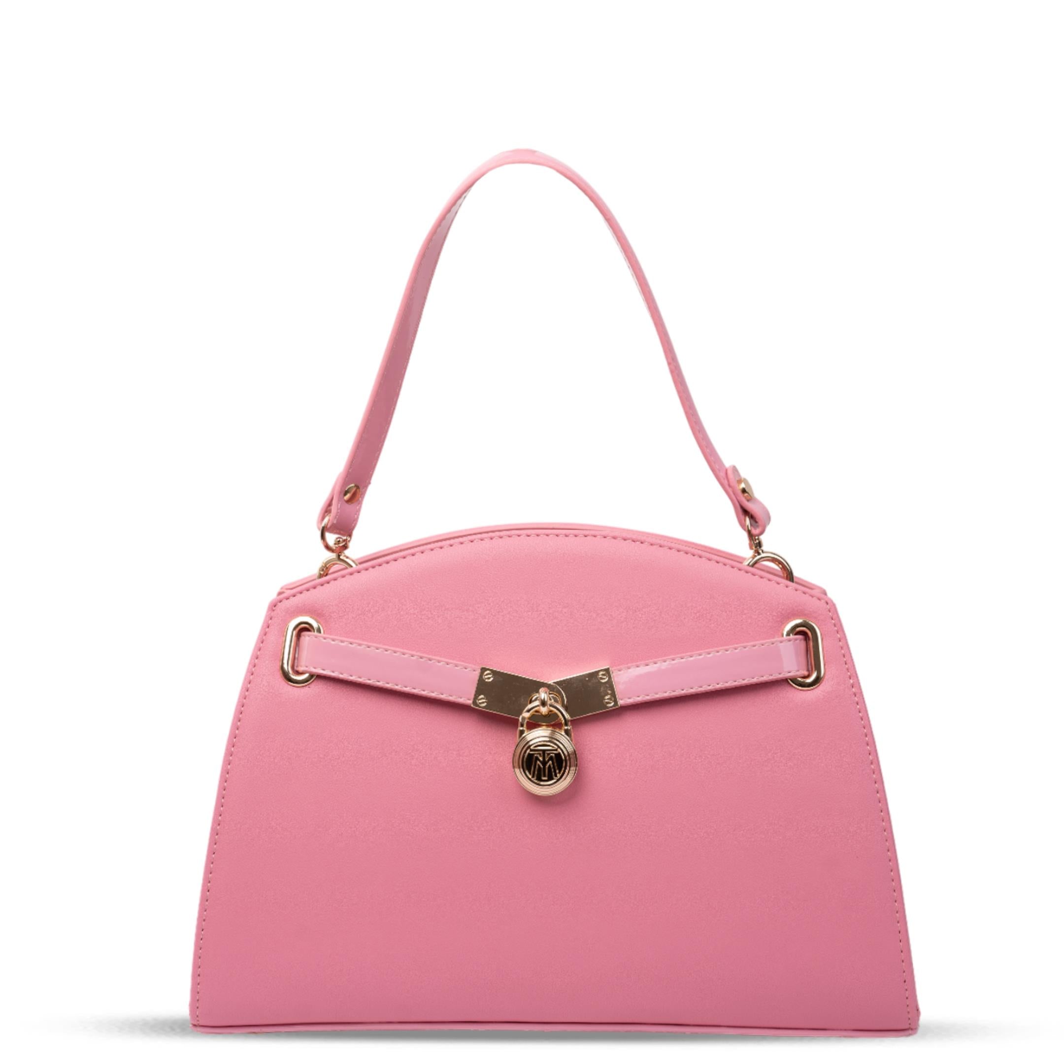 Matmazel Lagina Pembe El ve Omuz Çantası