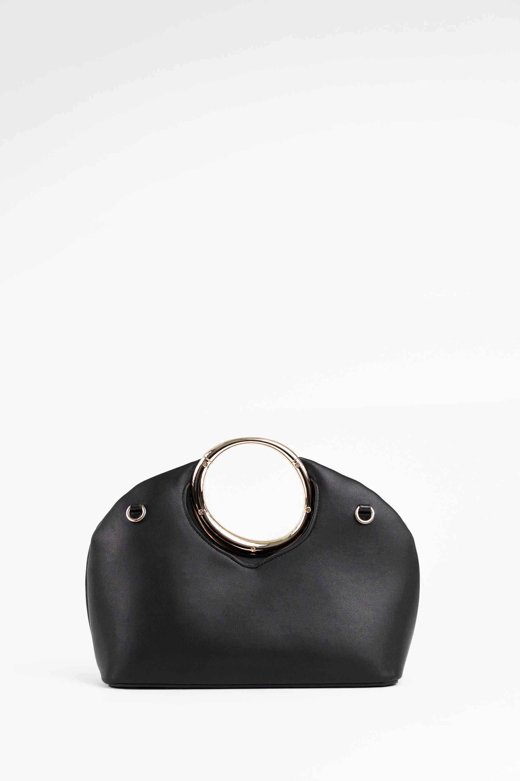 Matmazel Lunara Siyah Kadın El ve Omuz Çantası