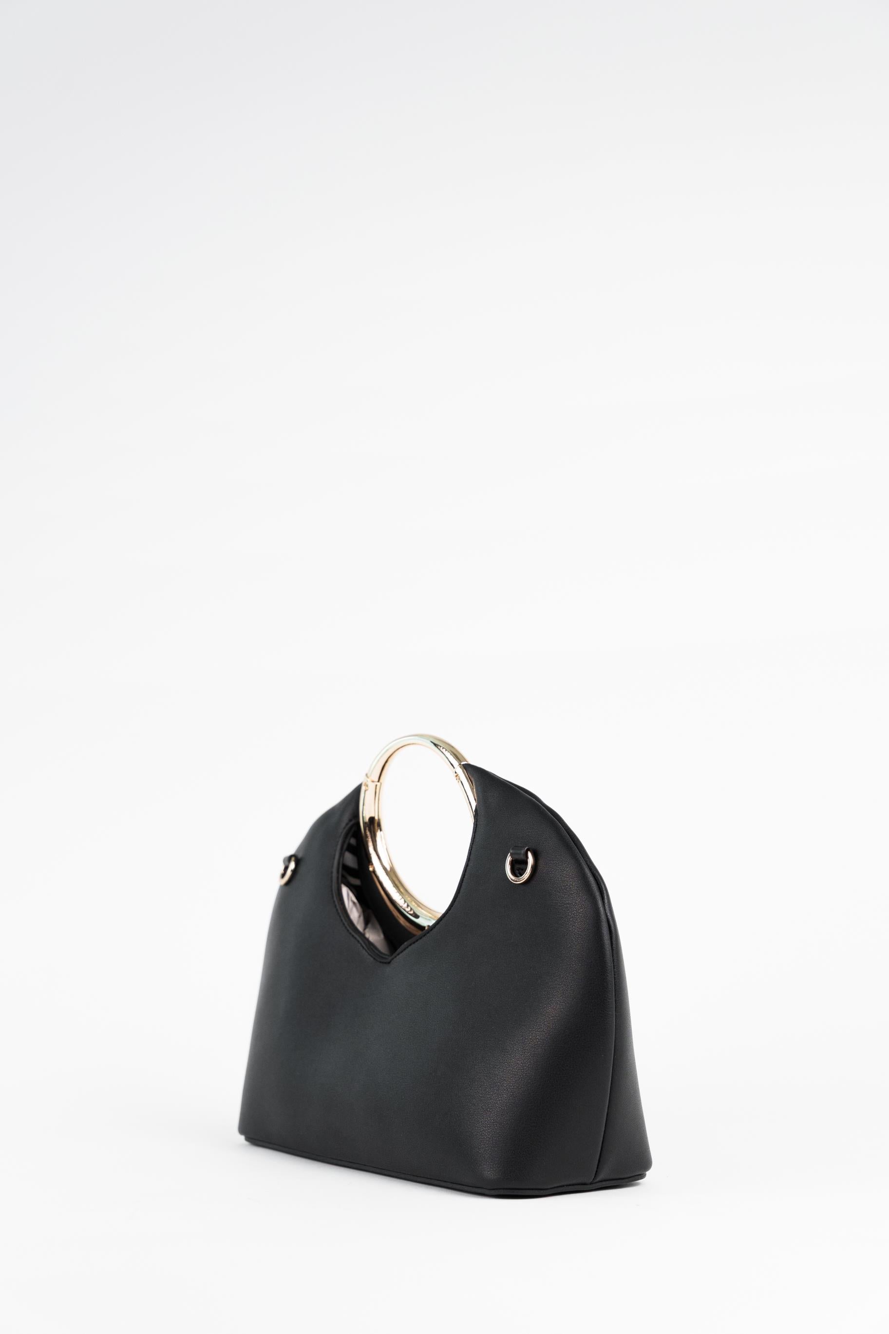 Matmazel Lunara Siyah Kadın El ve Omuz Çantası