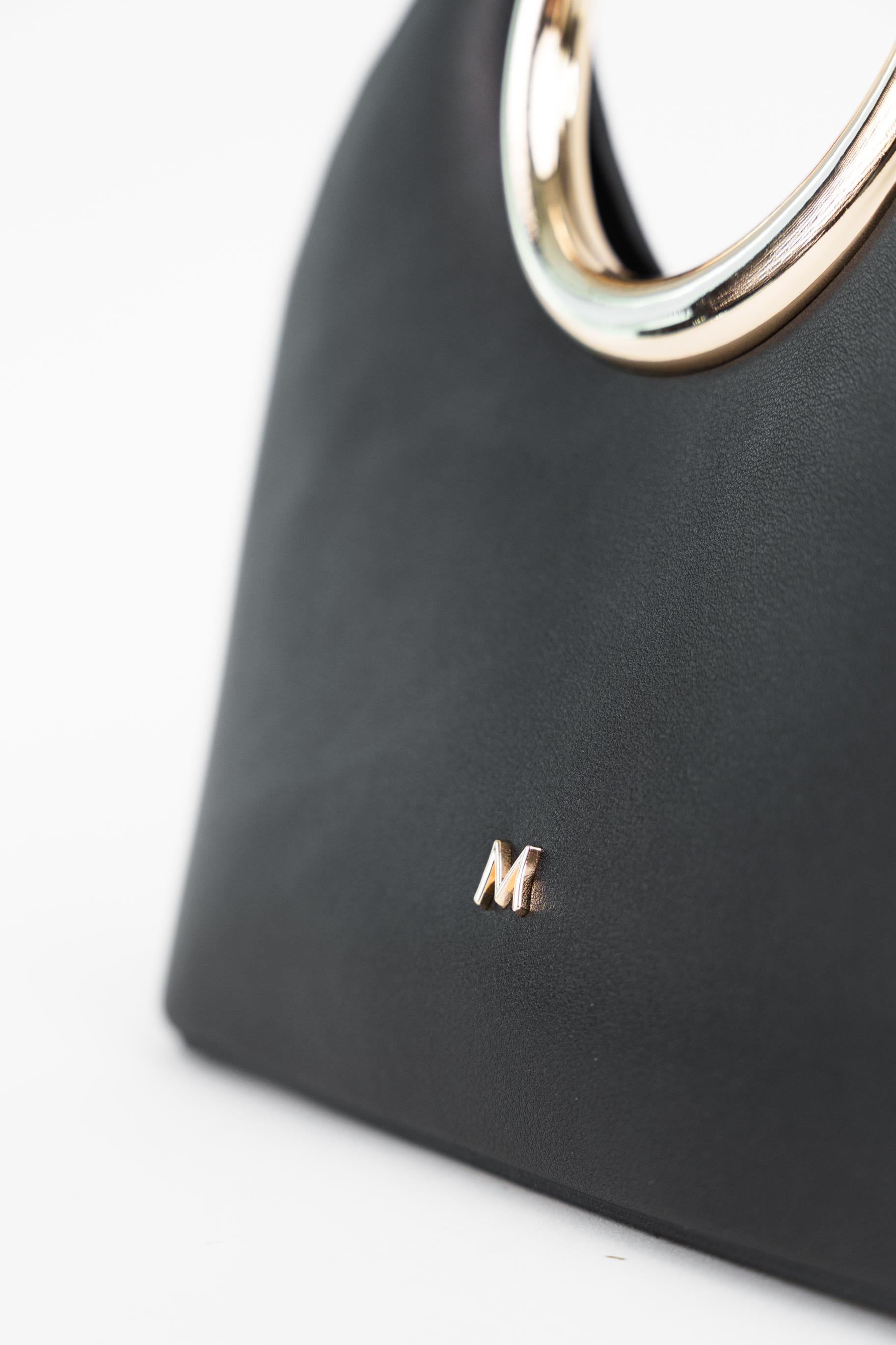 Matmazel Lunara Siyah Kadın El ve Omuz Çantası