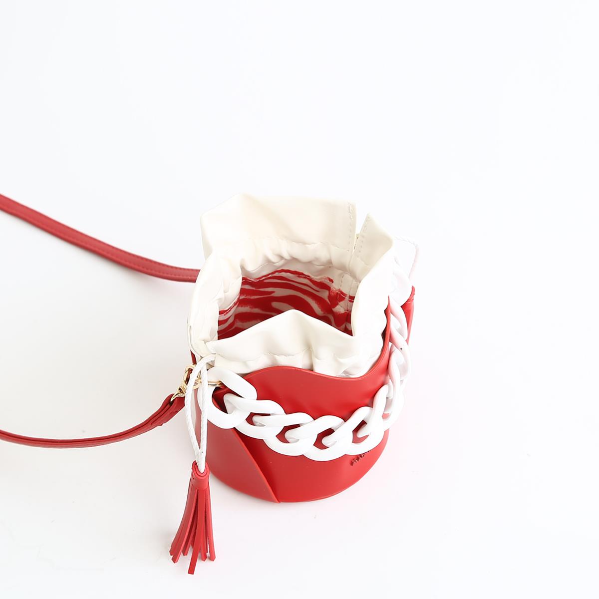 Matmazel Mila Kırmızı Kadın El ve Omuz Çantası