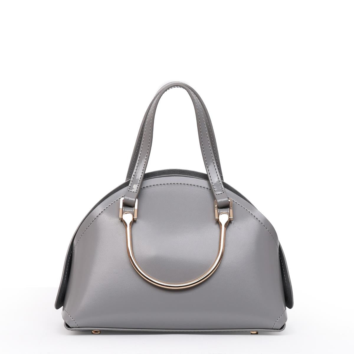 Matmazel Mini Taya Açık Gri Kadın El ve Omuz Çantası