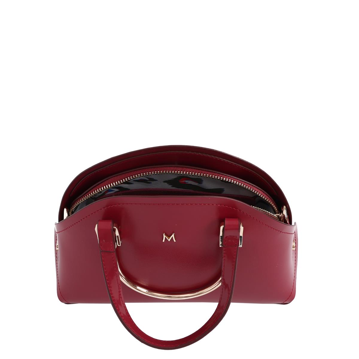 Matmazel Mini Taya Vişne El ve Omuz Kadın Çantası