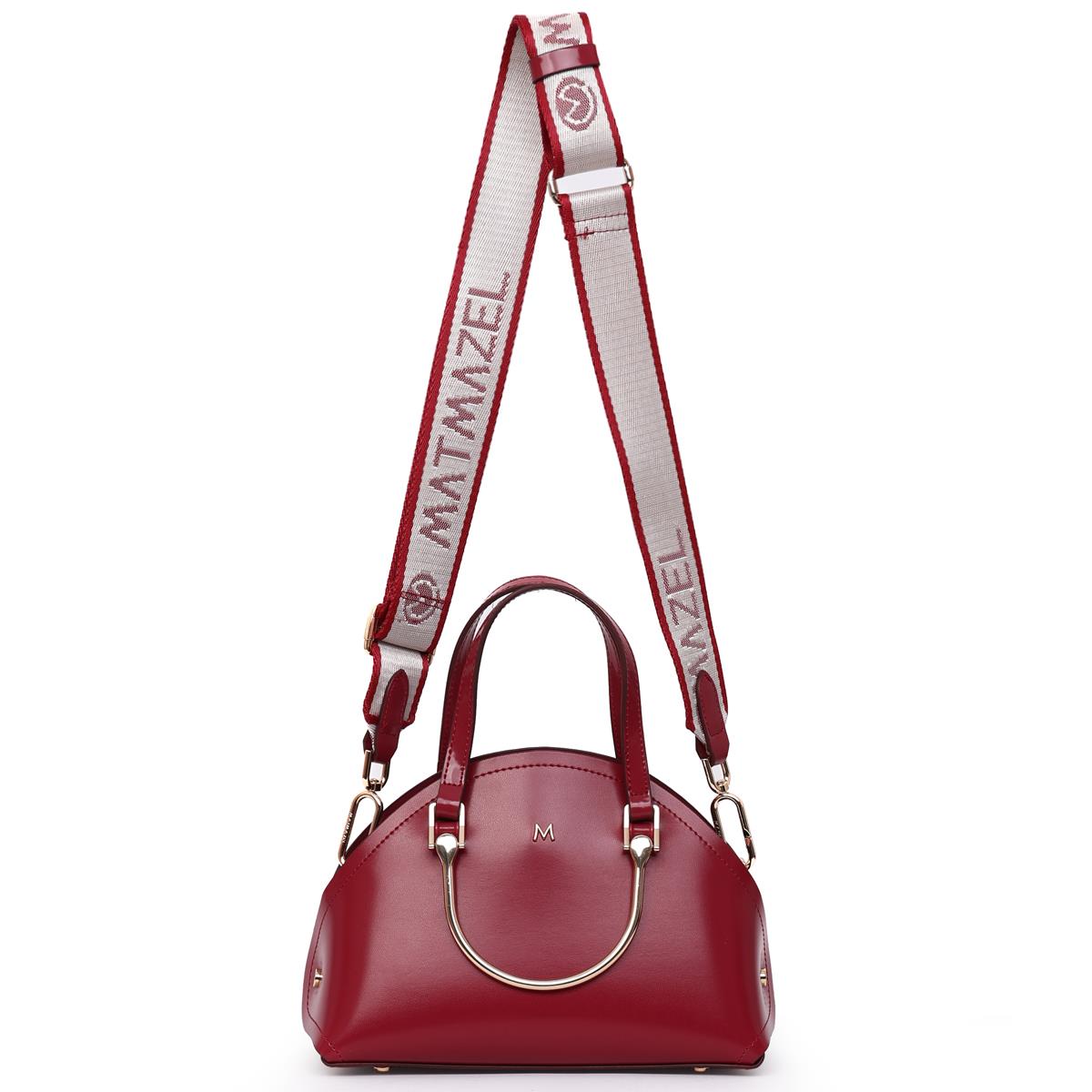 Matmazel Mini Taya Vişne El ve Omuz Kadın Çantası