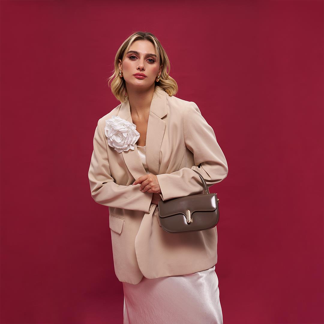 Matmazel Mintaka Kahverengi Kadın El ve Omuz Çantası