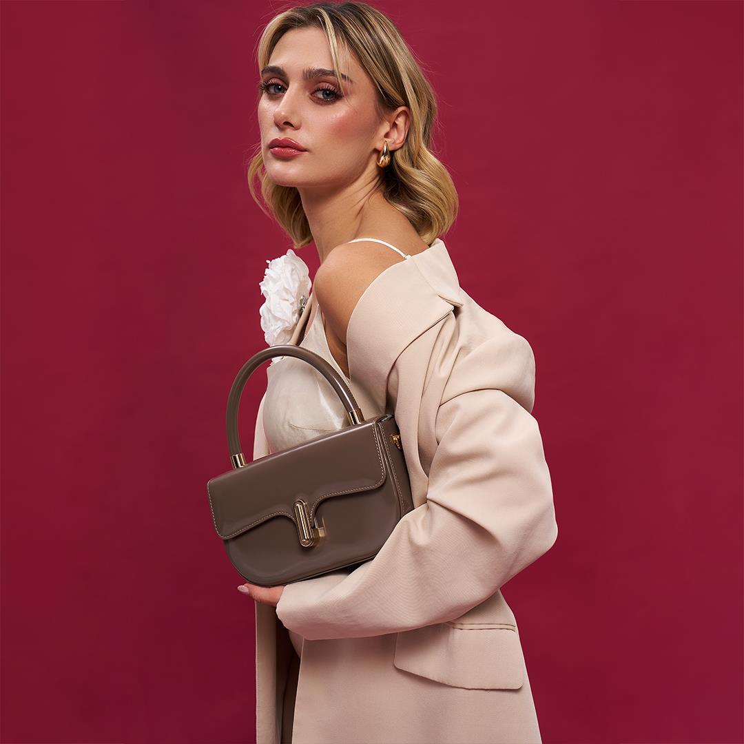 Matmazel Mintaka Kahverengi Kadın El ve Omuz Çantası