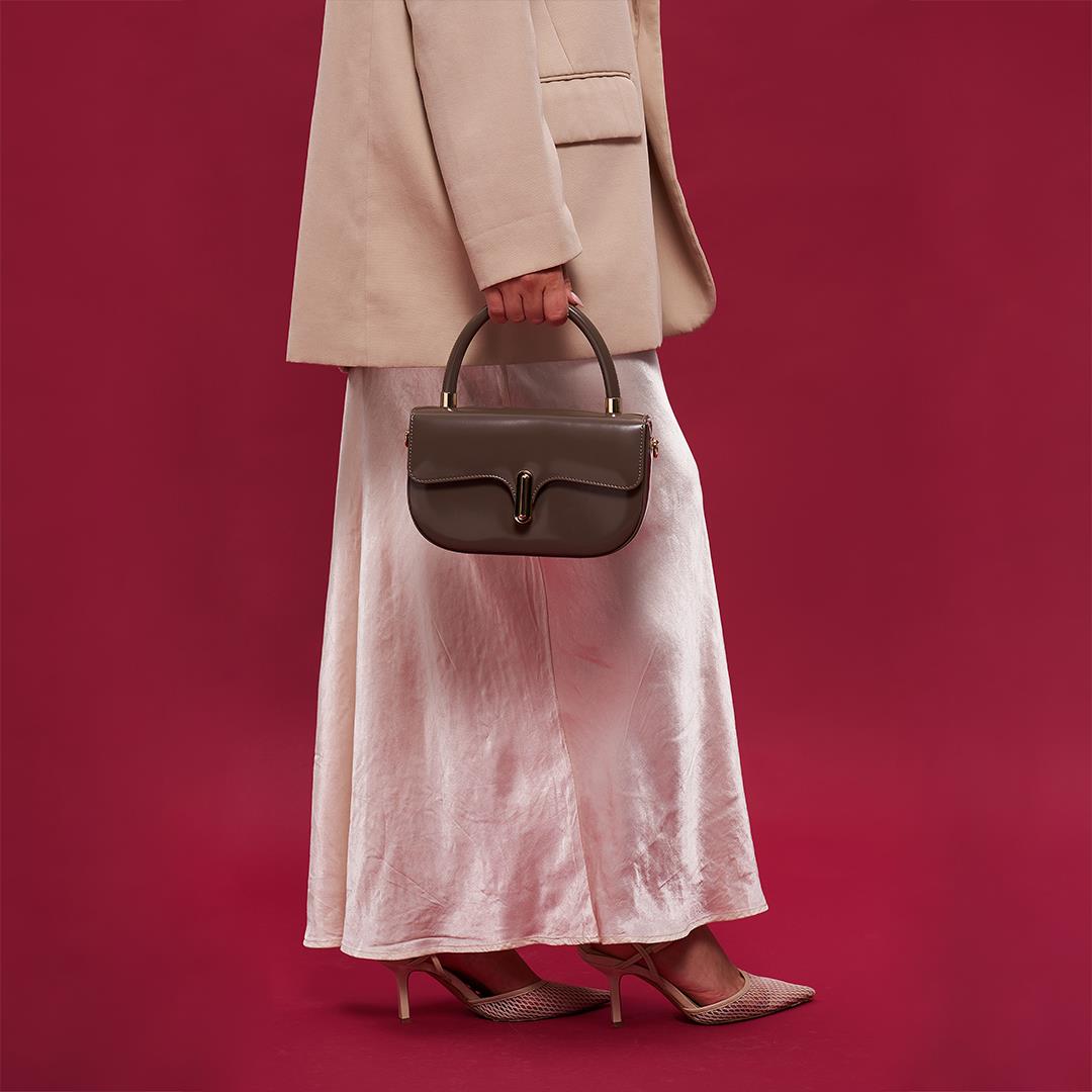 Matmazel Mintaka Kahverengi Kadın El ve Omuz Çantası