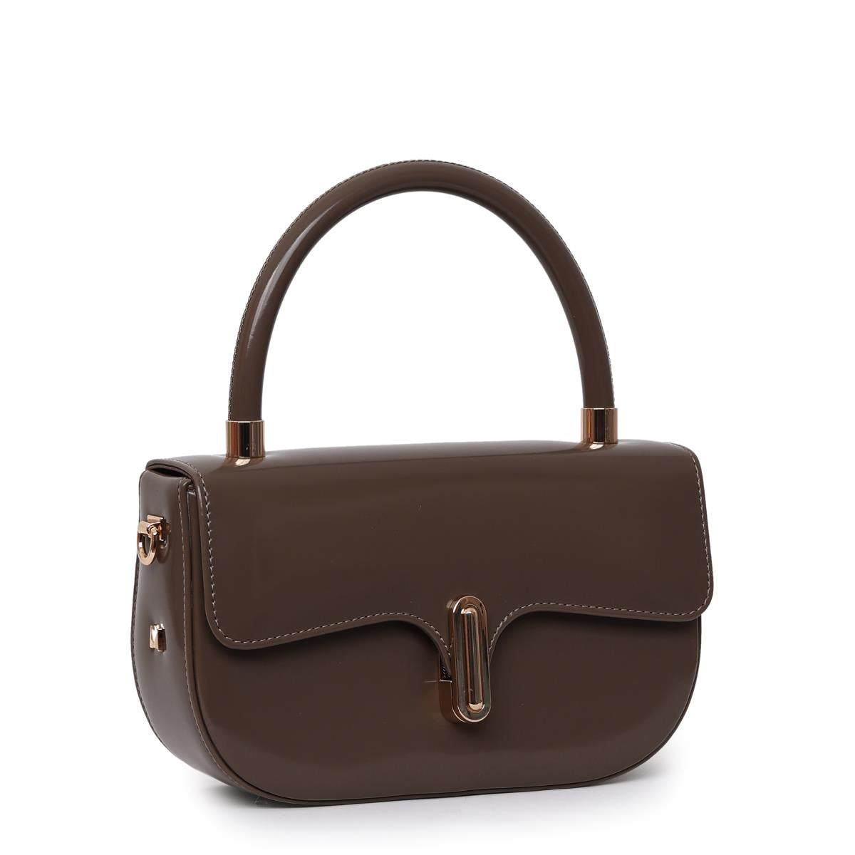 Matmazel Mintaka Kahverengi Kadın El ve Omuz Çantası