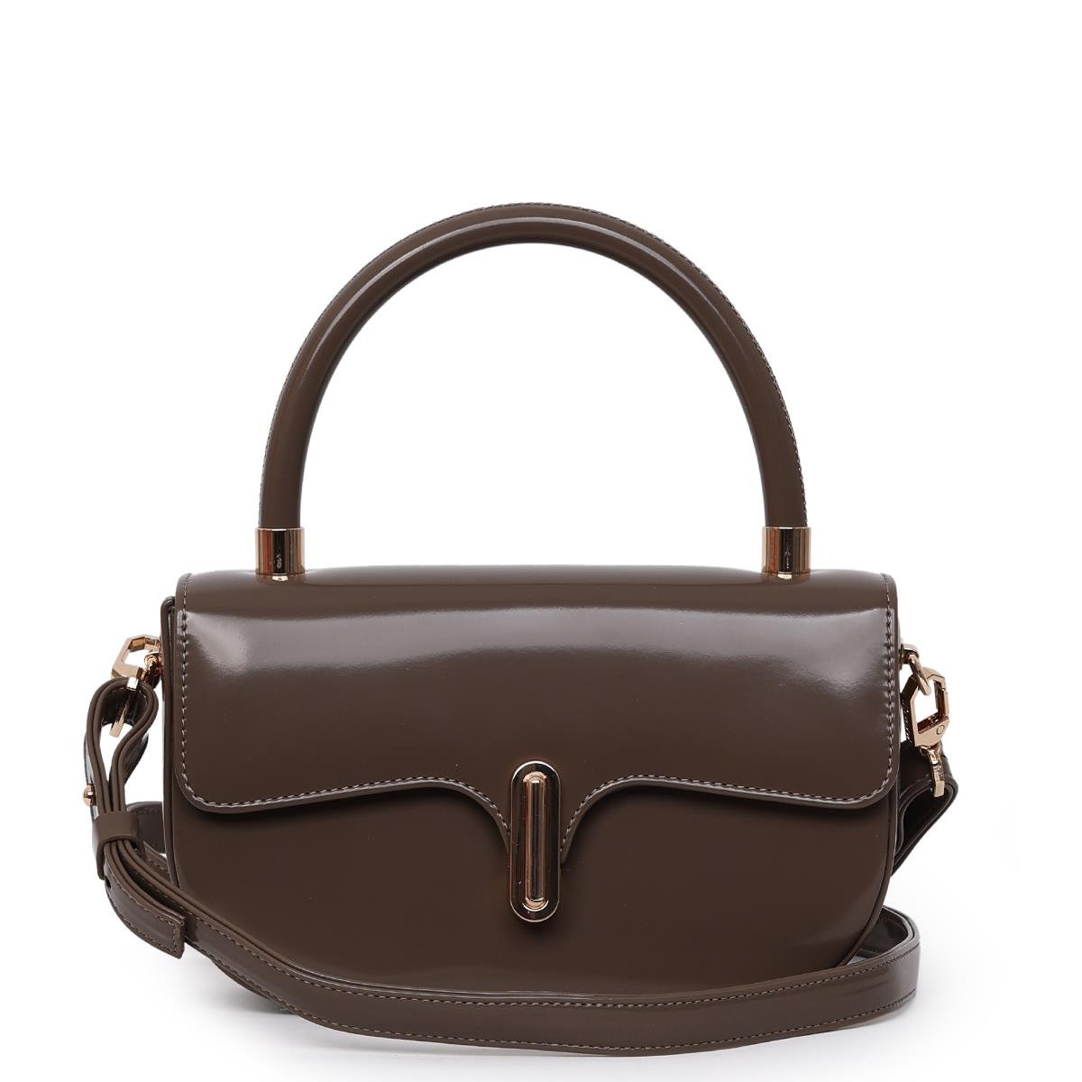 Matmazel Mintaka Kahverengi Kadın El ve Omuz Çantası