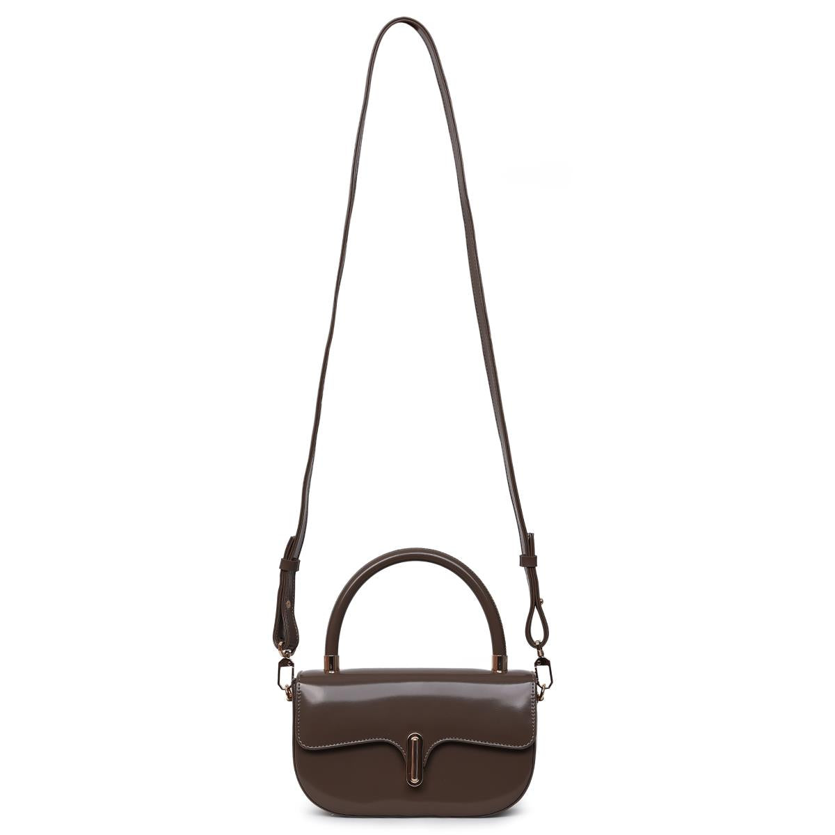 Matmazel Mintaka Kahverengi Kadın El ve Omuz Çantası