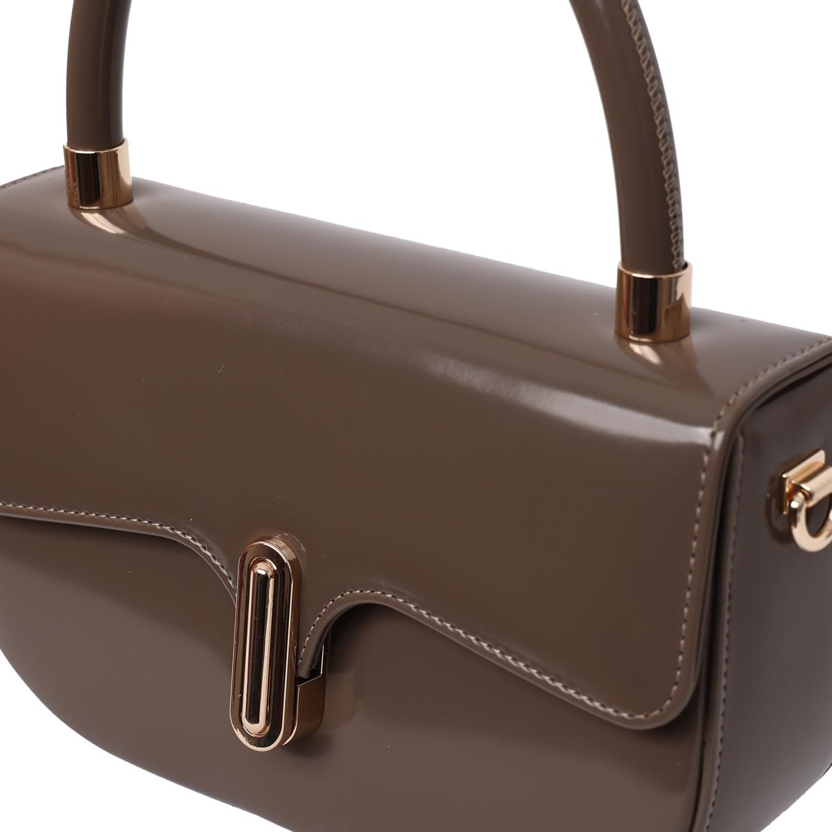 Matmazel Mintaka Kahverengi Kadın El ve Omuz Çantası